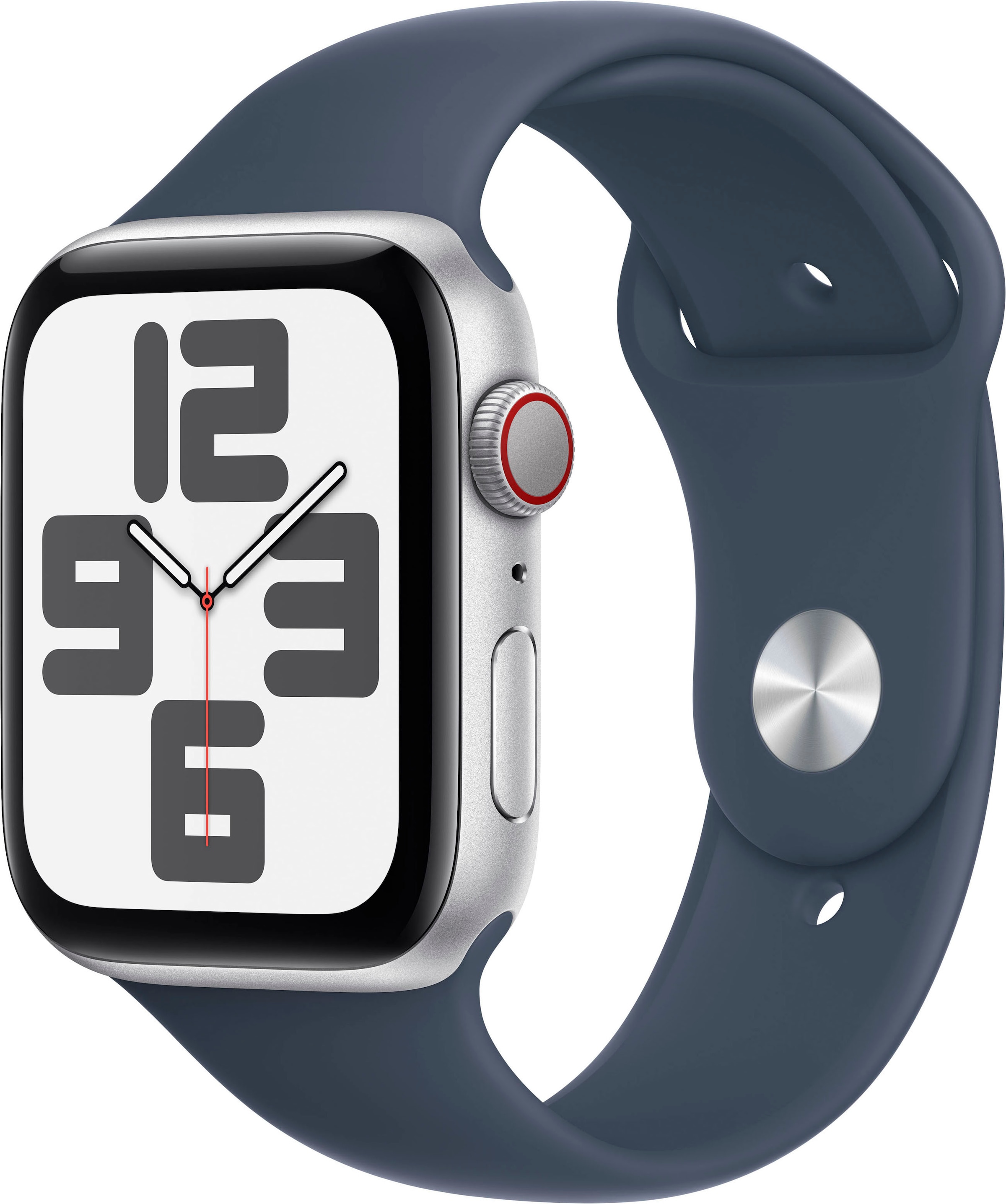 Smartwatch »Watch SE GPS Aluminium 44 mm + Cellular S/M«, (Watch OS 10 Sport Band)