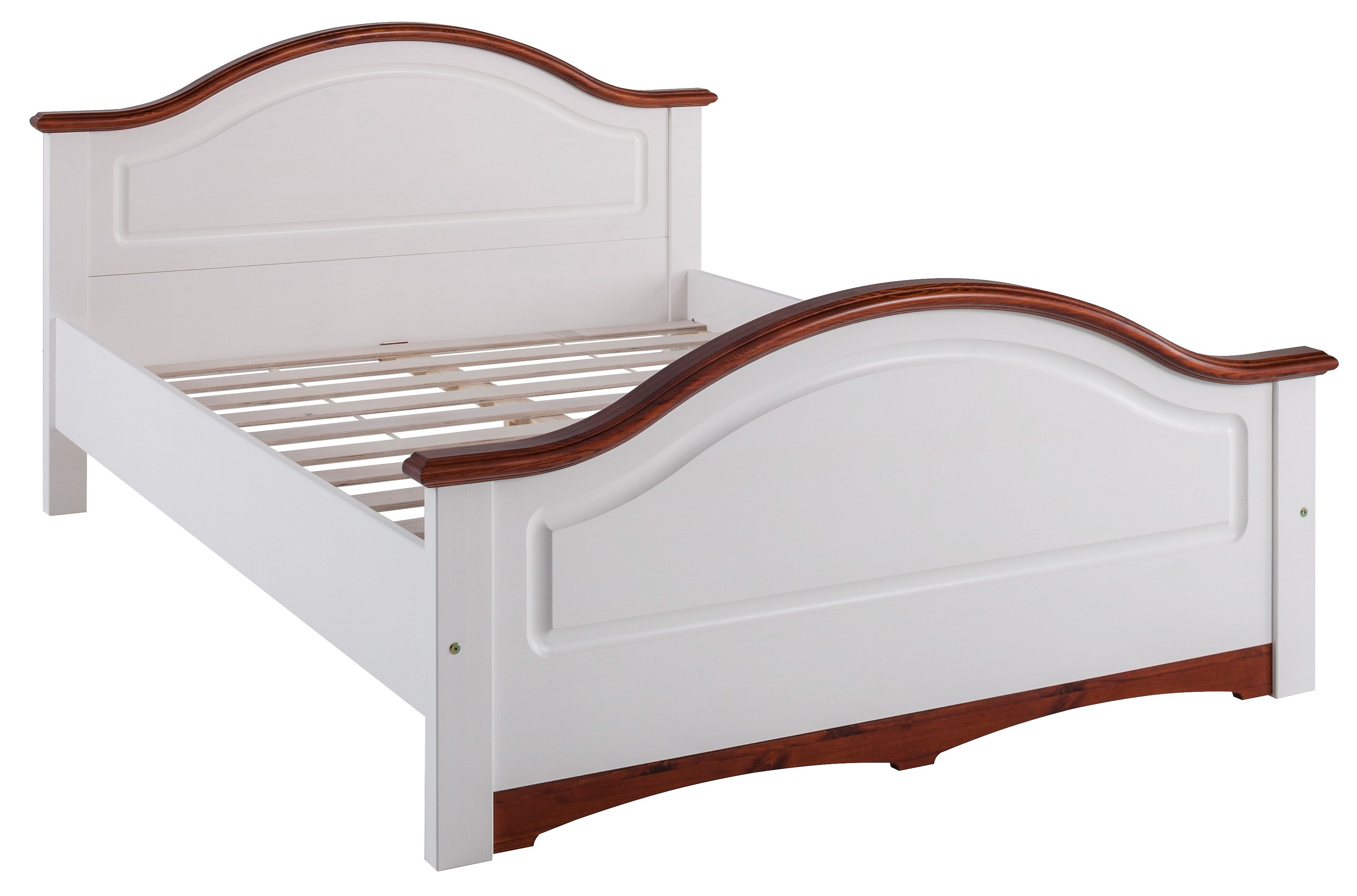 OTTO home "Konrad, hohe Belastbarkeit FSC zertifiziertes Massivholz" Breite/Belastbarkeit 180cm/220 KG, 140cm/180 KG, aus massivem Kiefernholz, FSC-zertifiziert, INKLUSIVE Rollrost