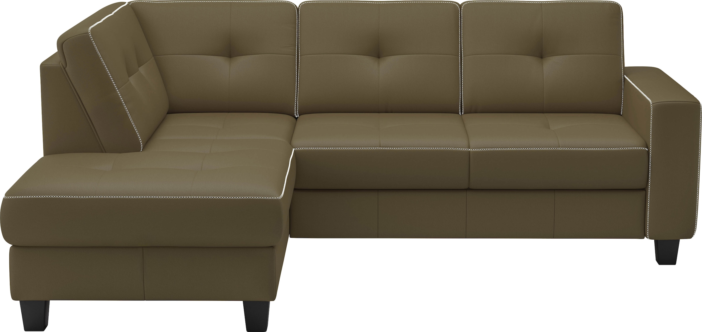 Places of Style Ecksofa "Varese", wahlweise mit Bettfunktion und Bettkasten günstig online kaufen