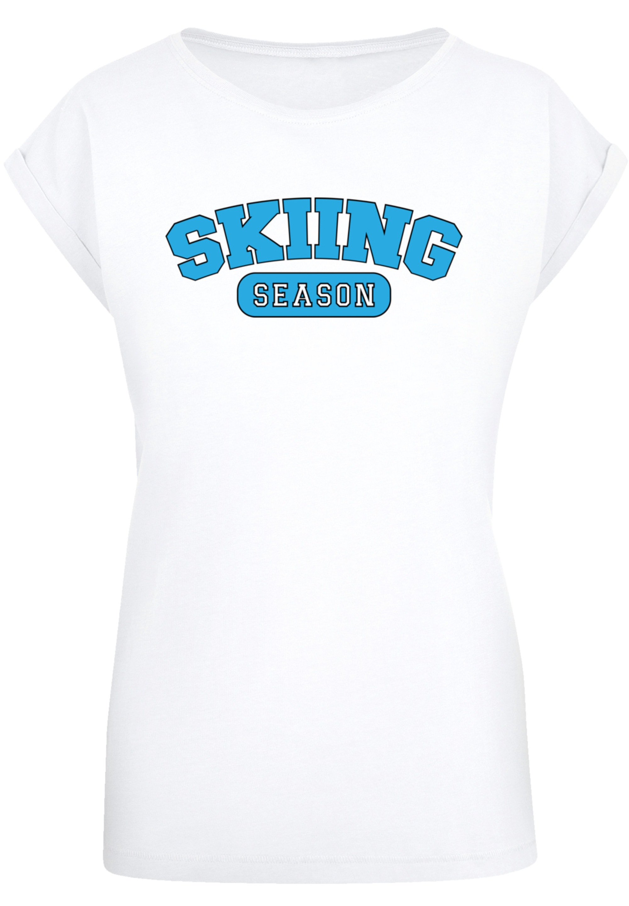 F4NT4STIC T-Shirt »Skiing Season Winter Sport«, Premium Qualität
