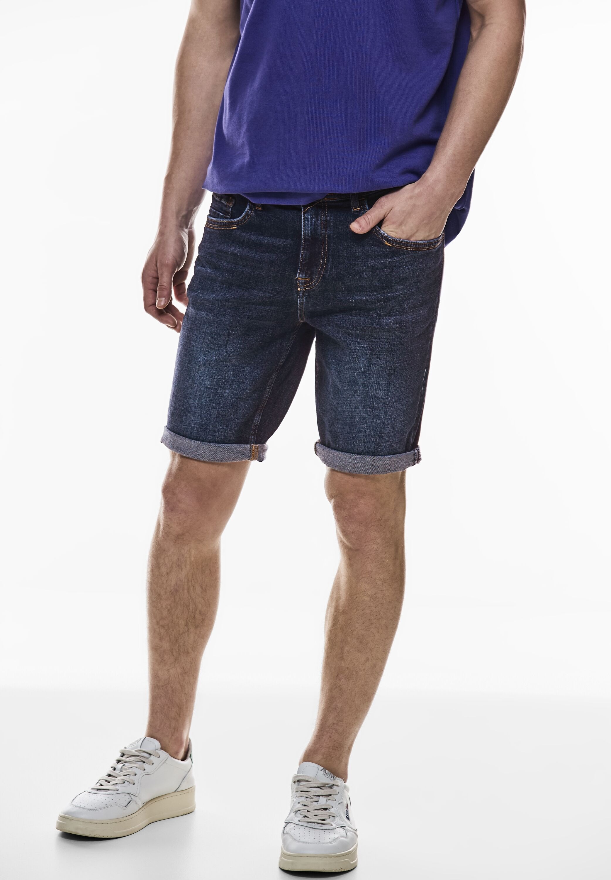 STREET ONE MEN Shorts, 5-Pocket-Style günstig online kaufen