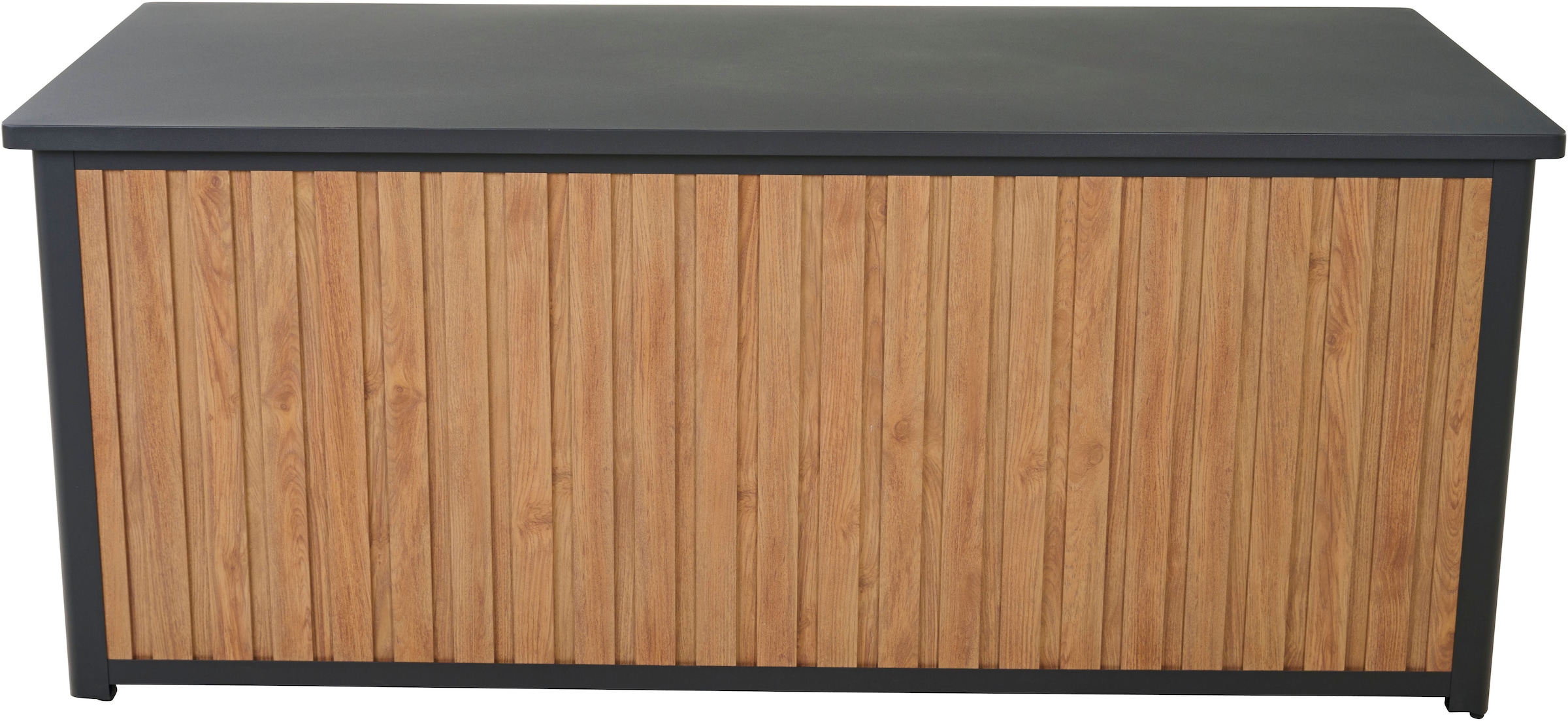 Siena Garden Kissenbox Gestell aus Aluminium, 181x79x75cm woodlook