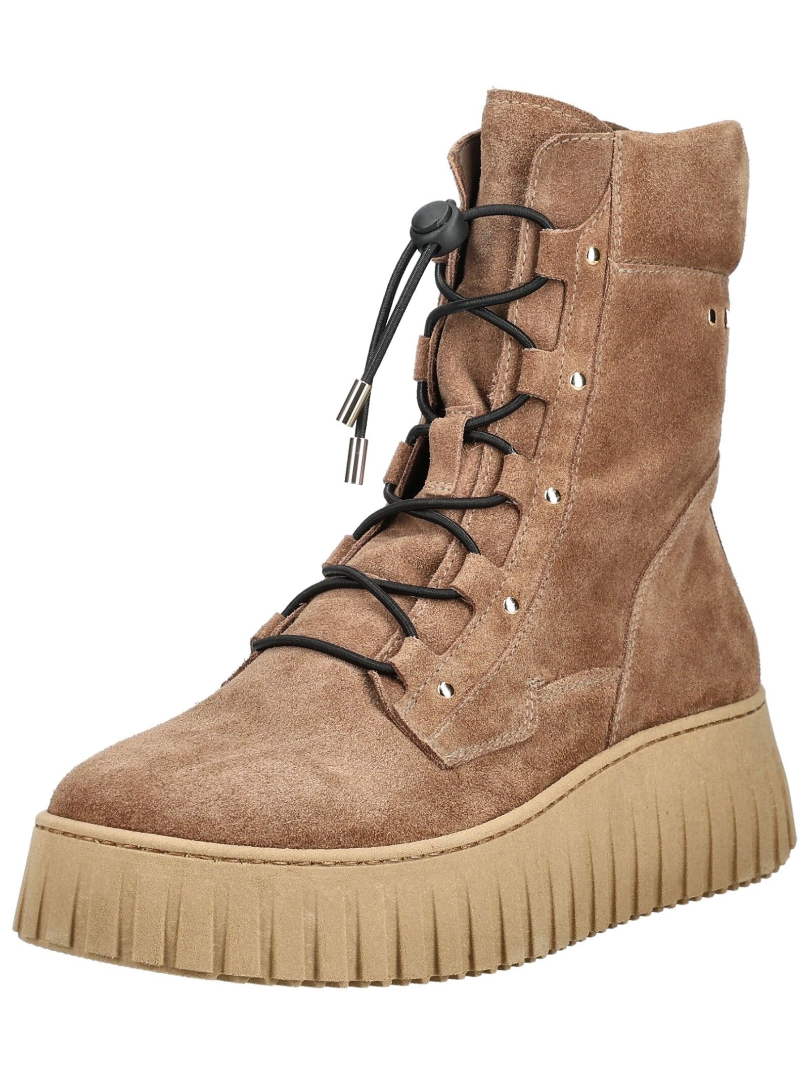 Nero Giardini Schnürstiefelette "Nero Giardini Stiefelette Veloursleder"