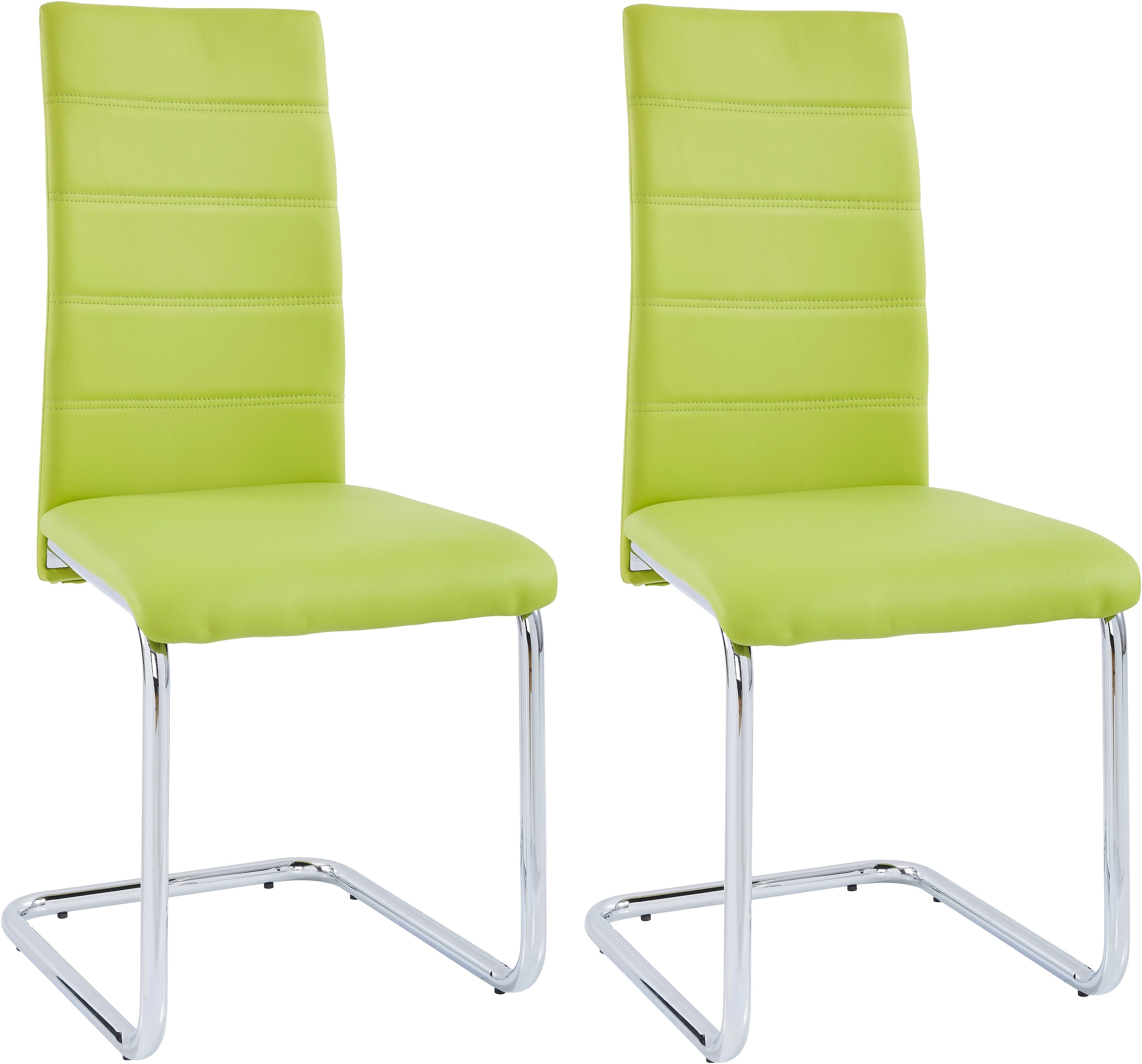 INOSIGN Freischwinger "Adora" (Set) 4 Stk.(2 oder 4 Stück) Bezug in Kunstle günstig online kaufen