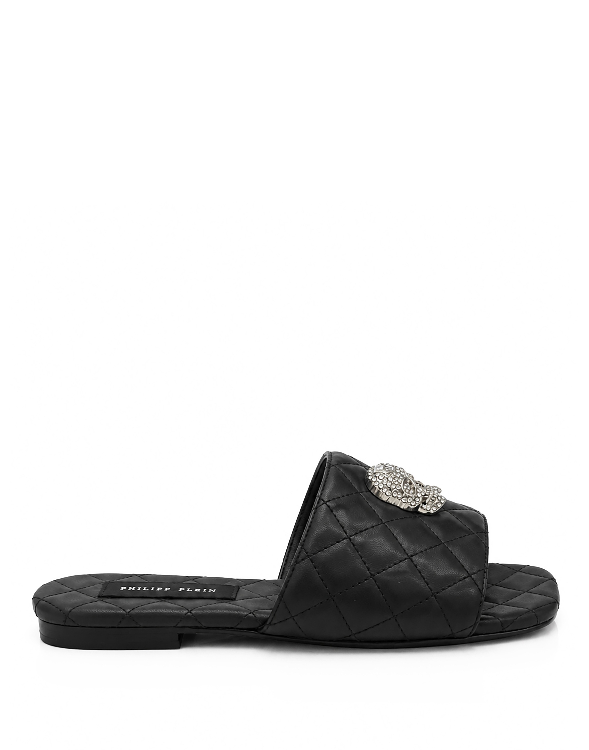 PHILIPP PLEIN Sandale »Skull Mit Schmucksteinen«
