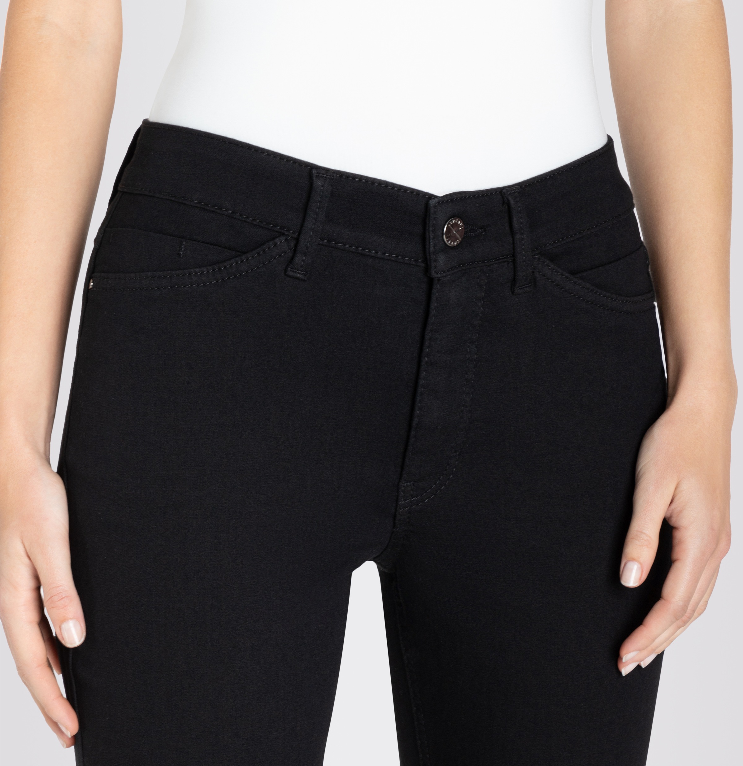 MAC 7/8-Jeans »Dream Chic«, verkürzte Form mit Reißverschluss