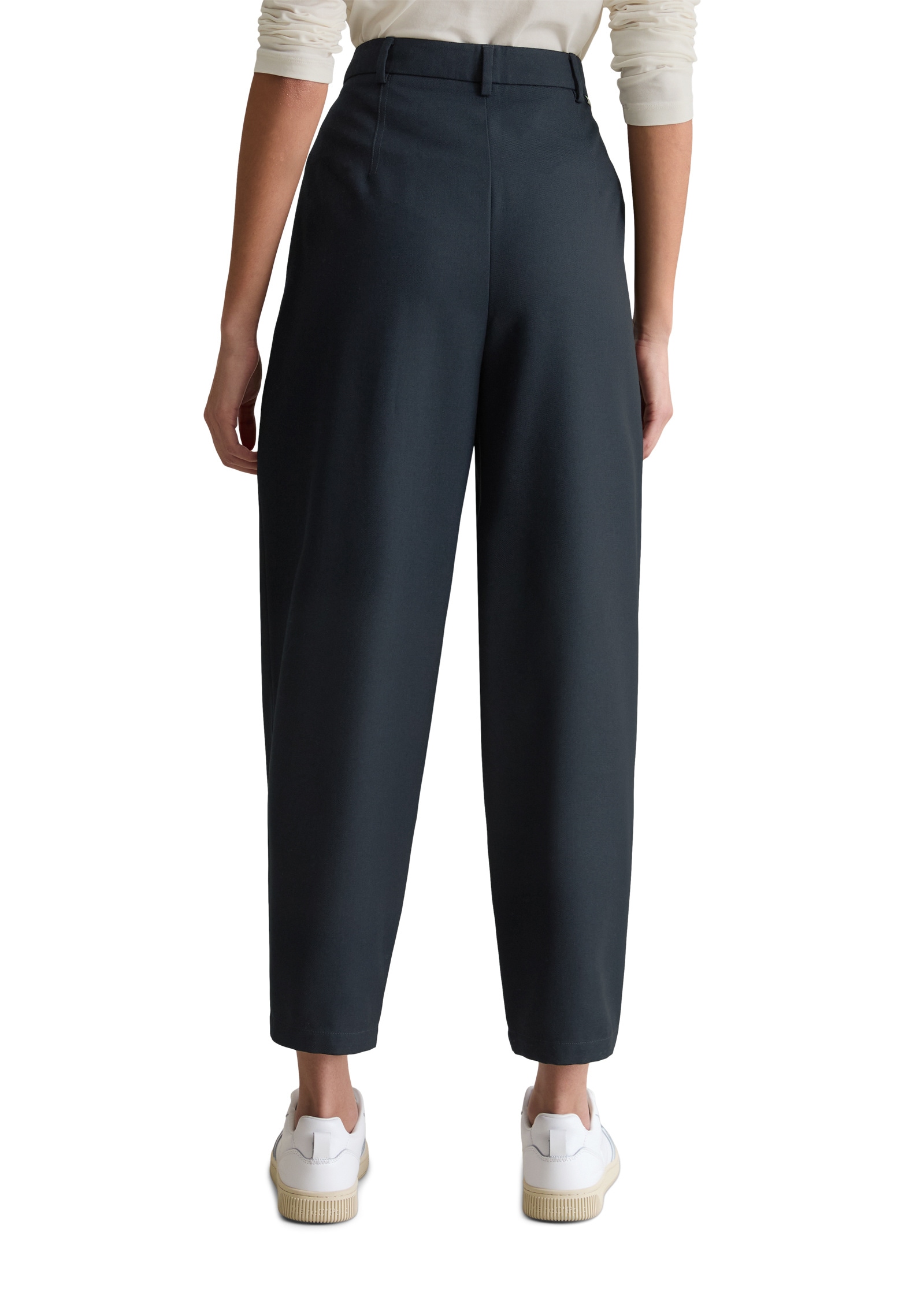 Marc O'Polo DENIM Chinohose »aus recyceltem Polyester mit Viskose«