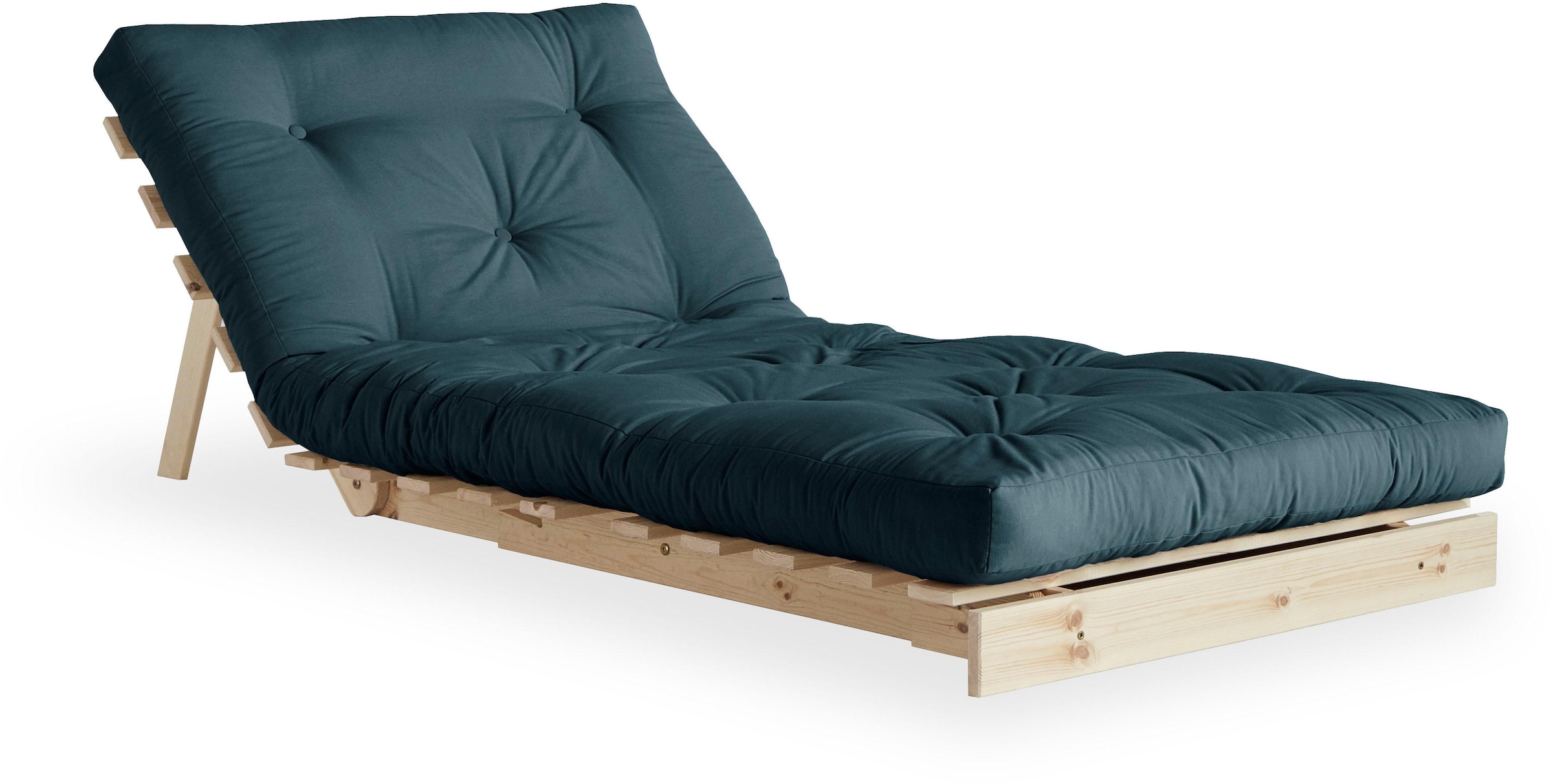 Karup Design Schlafsofa »Roots 90 Schlafsofa, Gästebett, Sofa mit Futonmatratze«, Inkl. Futonmatratze, Liegefläche 90x200 cm, FSC® zertifizierte Kiefer