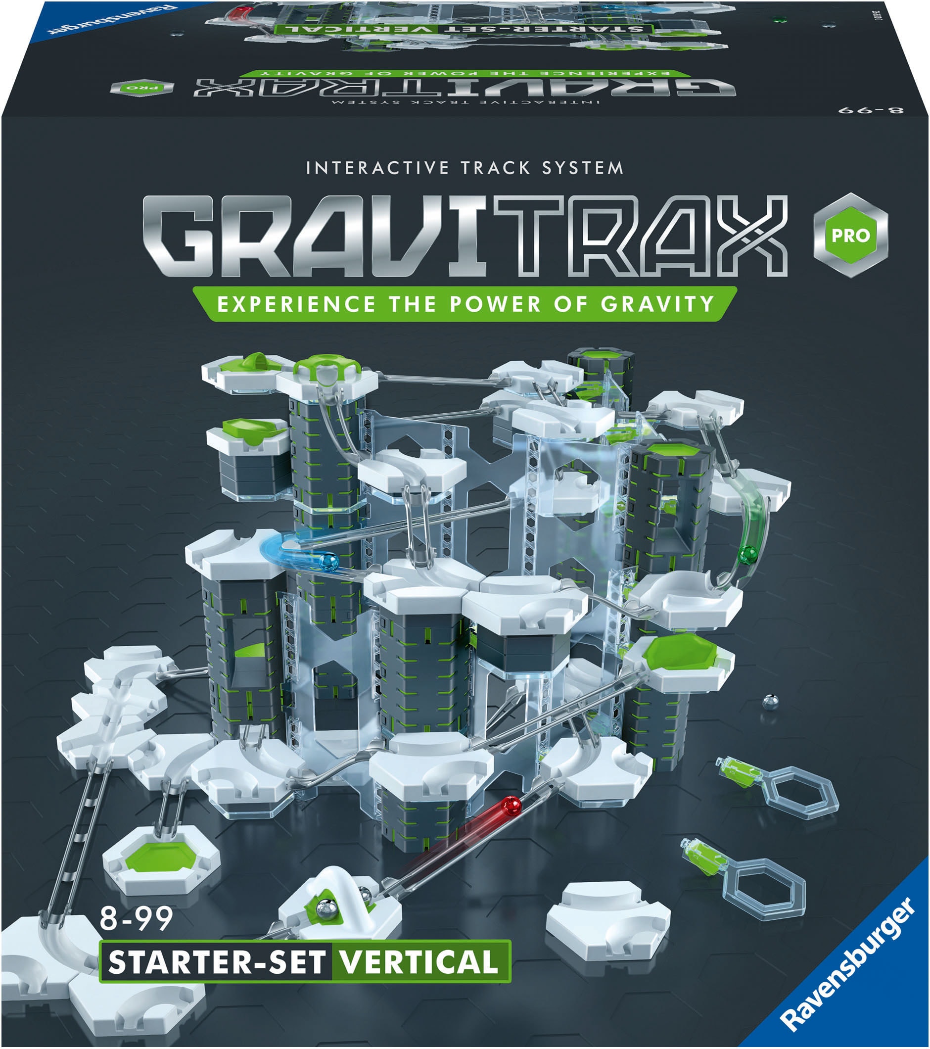 Ravensburger Kugelbahn-Bausatz »GraviTrax® PRO Starter-Set Vertical«, Made in Europe; FSC® - schützt Wald - weltweit