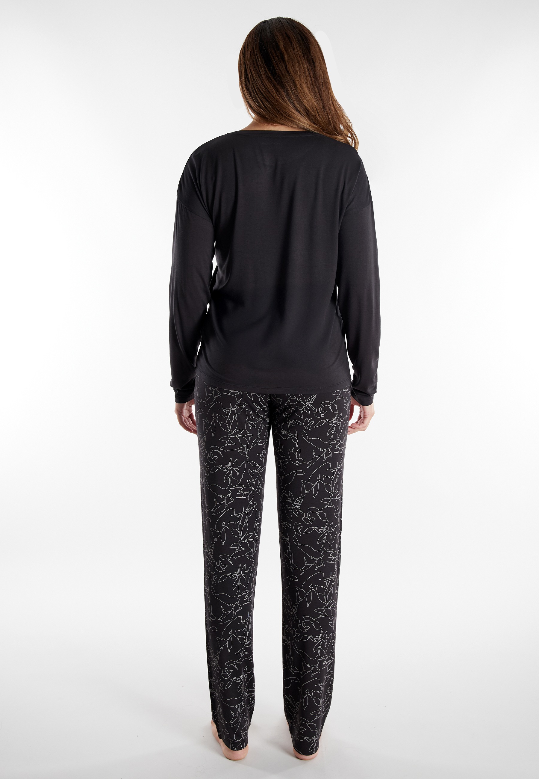 Thumbnail - TOM TAILOR Schlafanzug "Xanthi" 2 Stk. tlg., mit langen Ärmeln, Rundhalsausschnitt