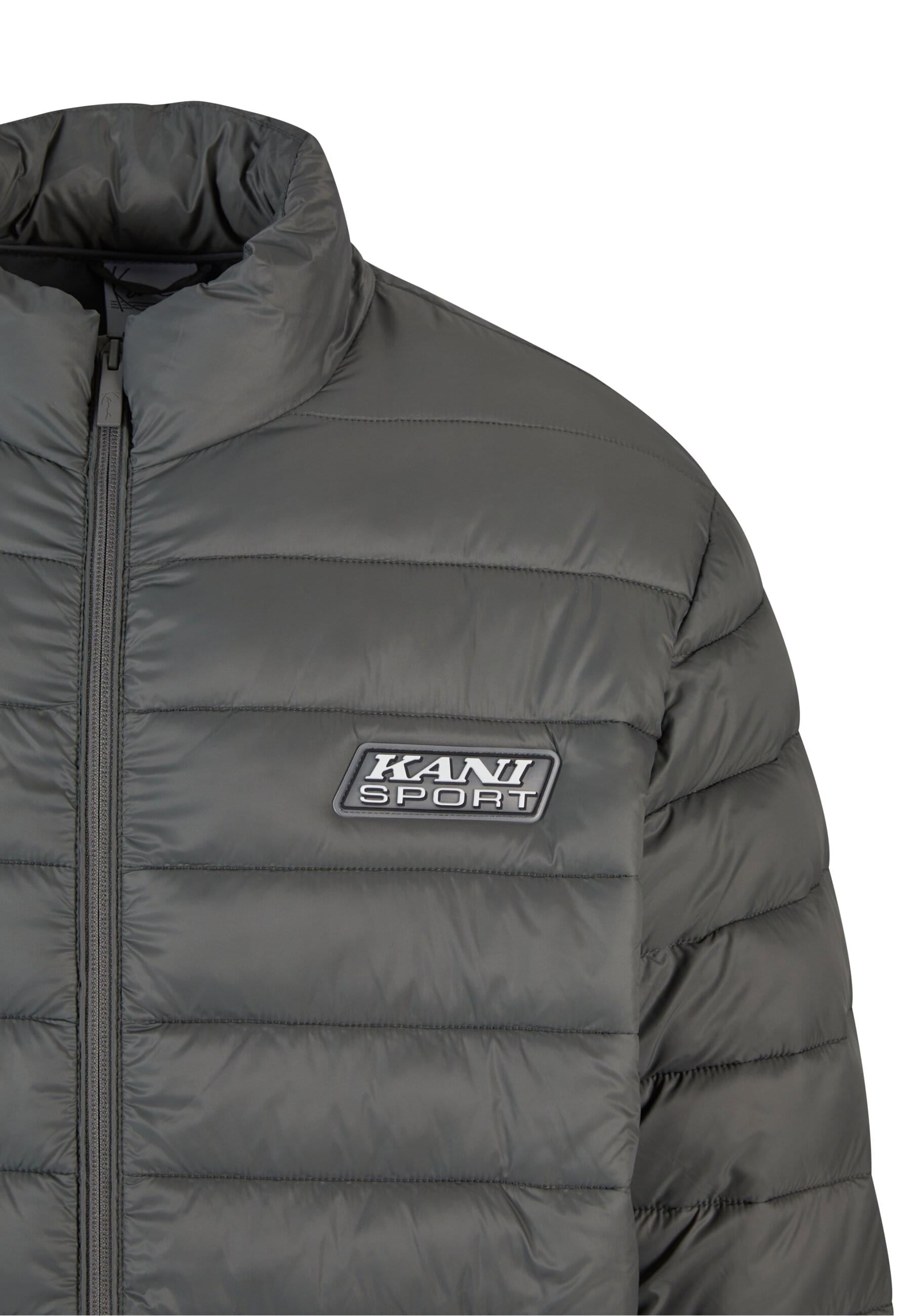Karl Kani Allwetterjacke »Karl Kani Karl Kani Sport Patch Light Puffer Jacket«, (1 St.), ohne Kapuze