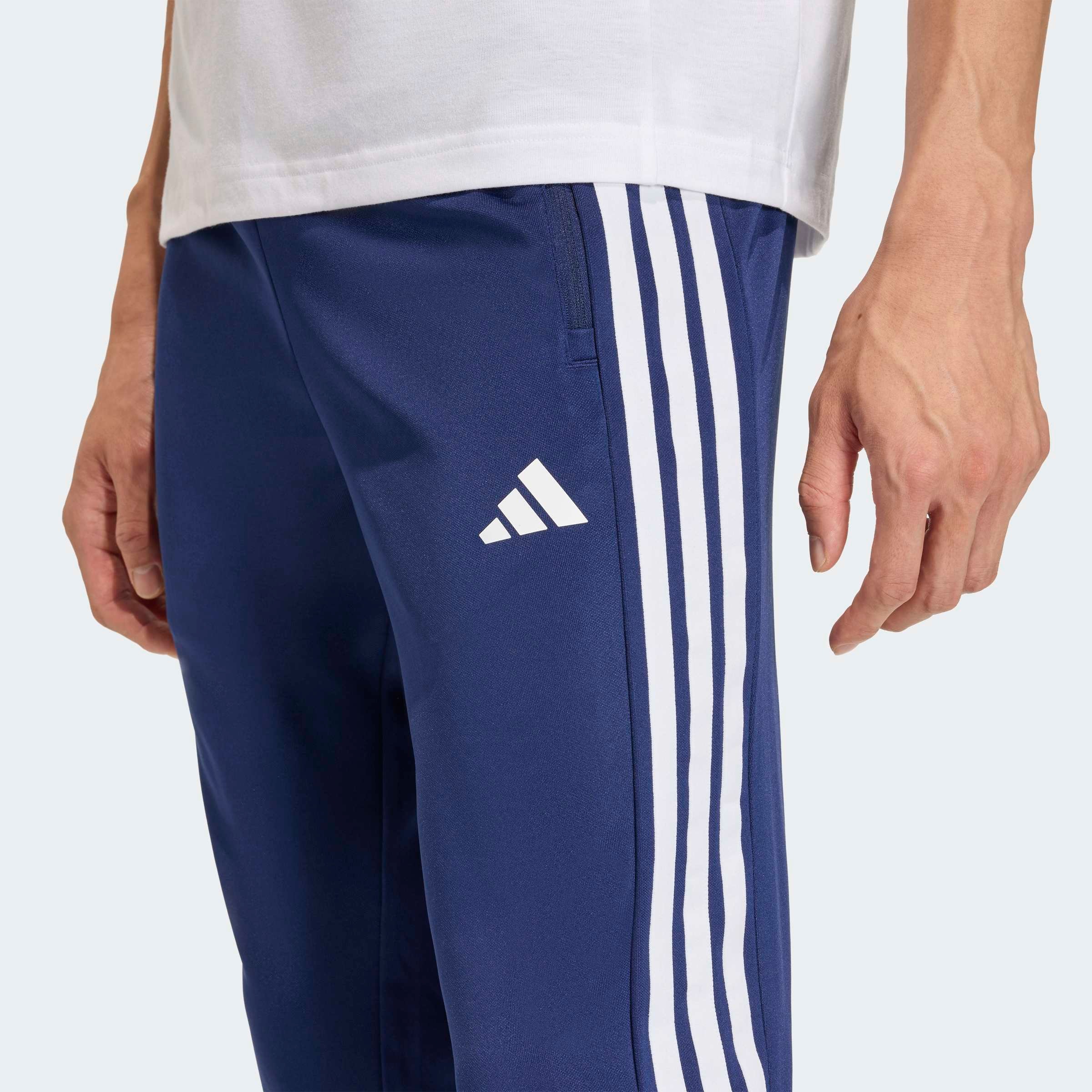adidas Performance Sporthose »WORKOUT ESSENTIALS ALL-SET 3-STREIFEN, GEWIRKTES MATERIAL«  Trainingshose, Climacool, reguläre Passform