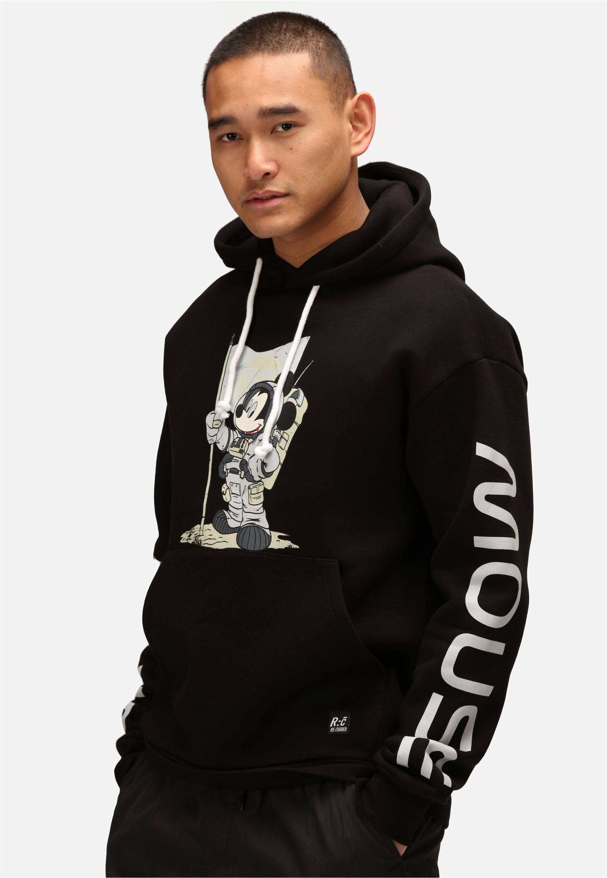 Recovered Kapuzensweatshirt »Disney Space Mickey«, im zeitlosen Design