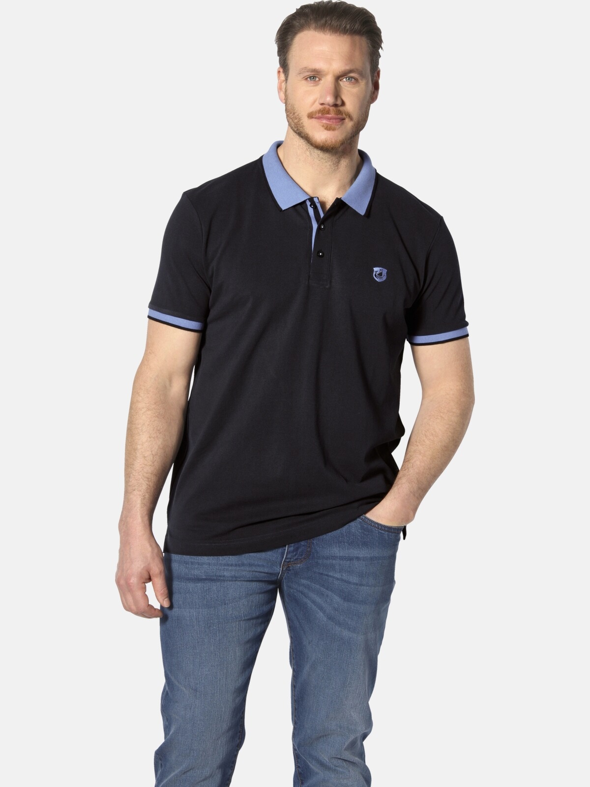Jan Vanderstorm Poloshirt "Poloshirt LAVRANS" günstig online kaufen