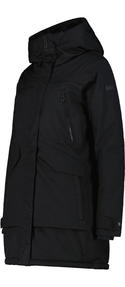 CMP Funktionsmantel »WOMAN PARKA FIX HOOD« auch in großen Größen, mit fester Kapuze, aus Nylon