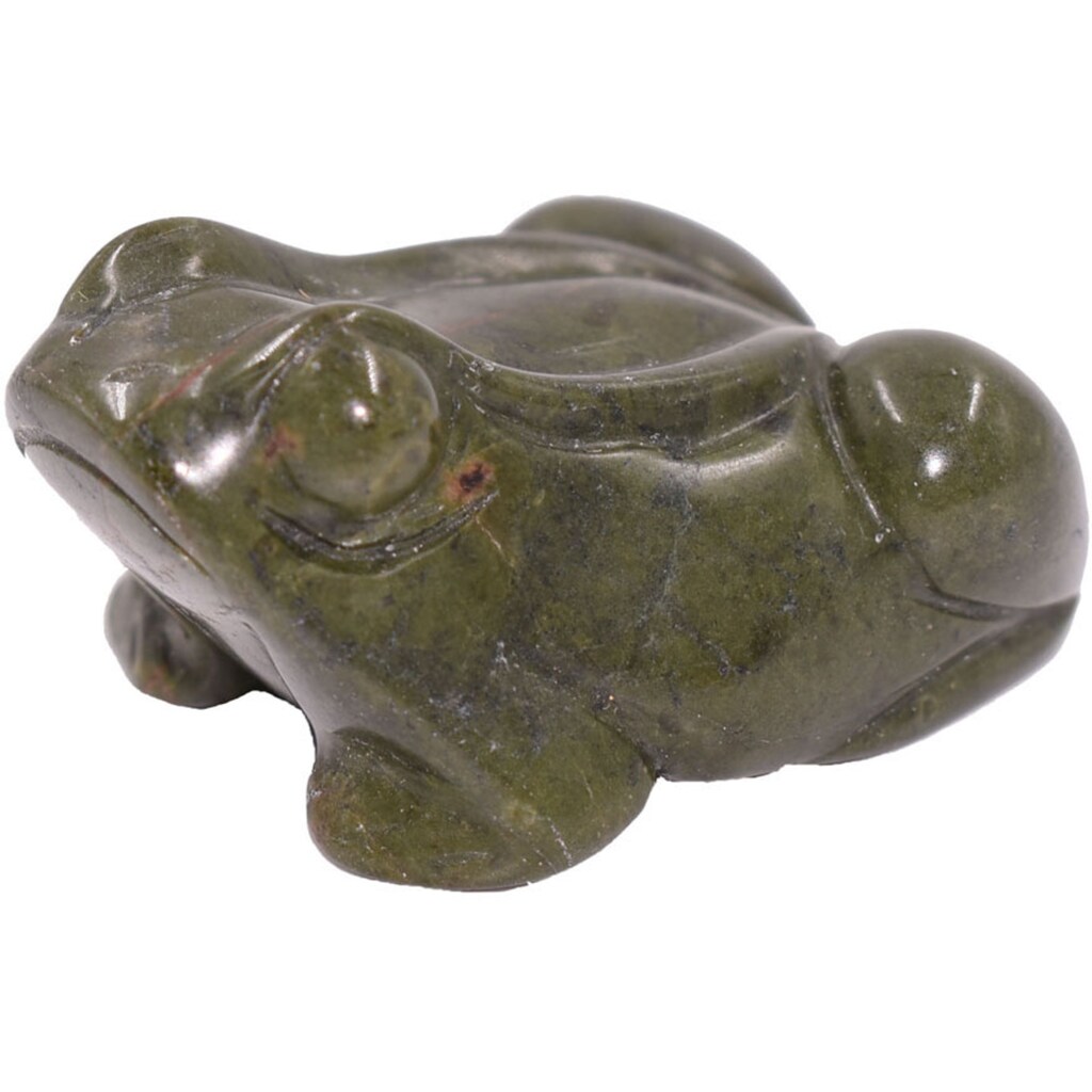 Firetti Tierfigur »Schmuck Geschenk Dekofigur Farbstein Edelstein Frosch Jade«