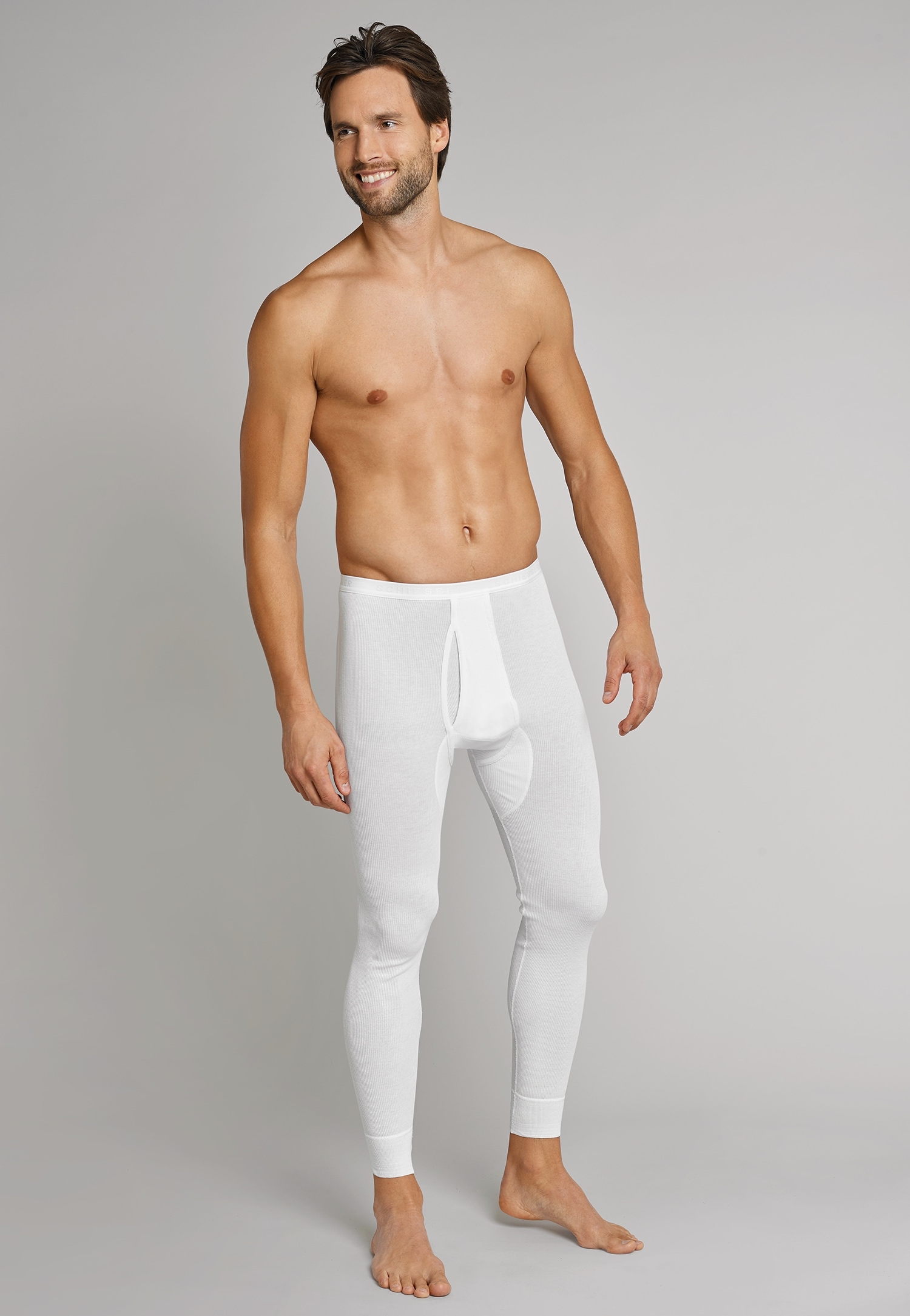 Schiesser Lange Unterhose "Original Doppelripp", besonders komfortabel, strapazierfähig und formstabil