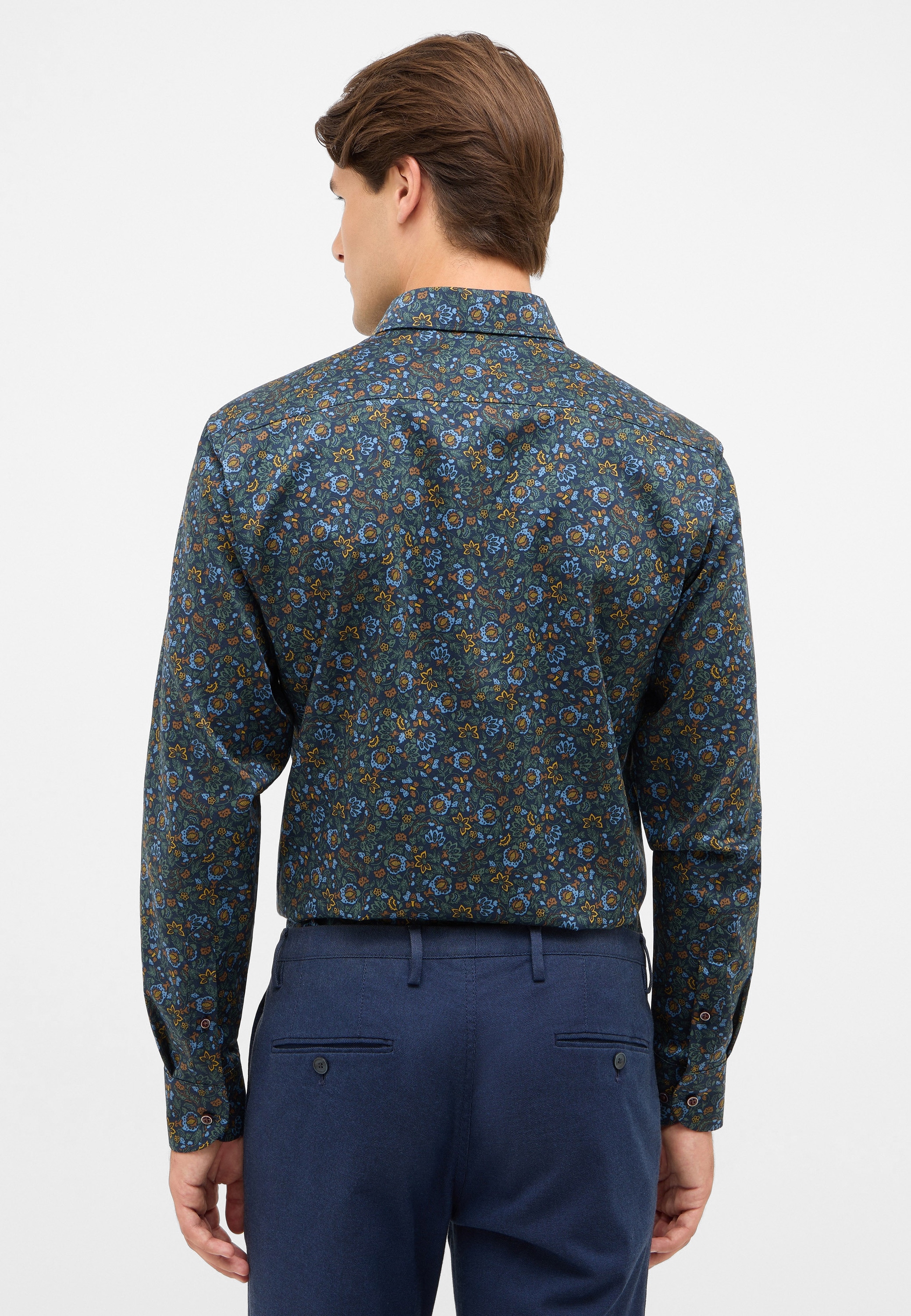 Eterna Langarmhemd »SLIM FIT«, NON IRON (bügelfrei)