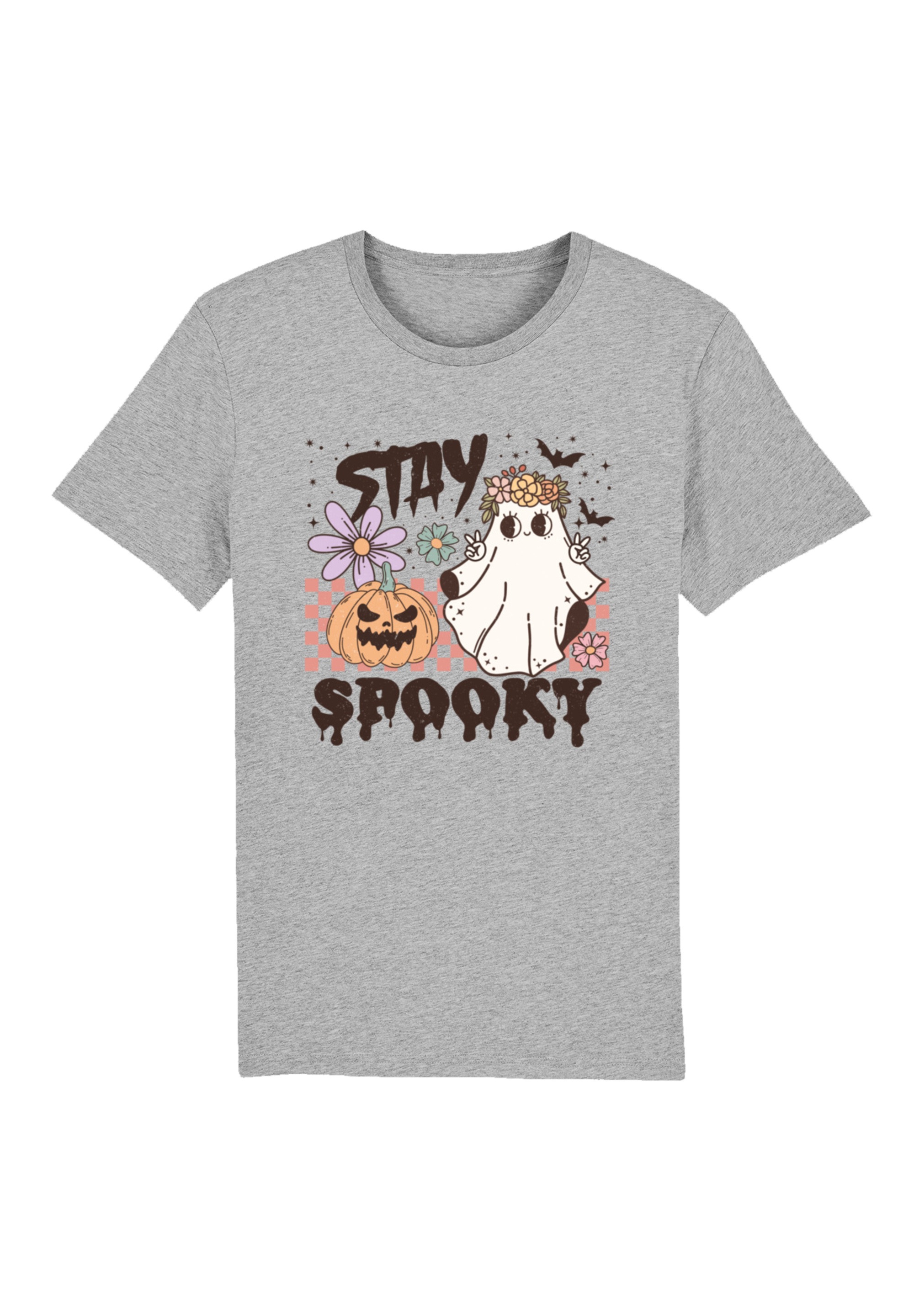 F4NT4STIC T-Shirt "Retro Halloween Stay Spooky rainbow", Premium Qualität, günstig online kaufen