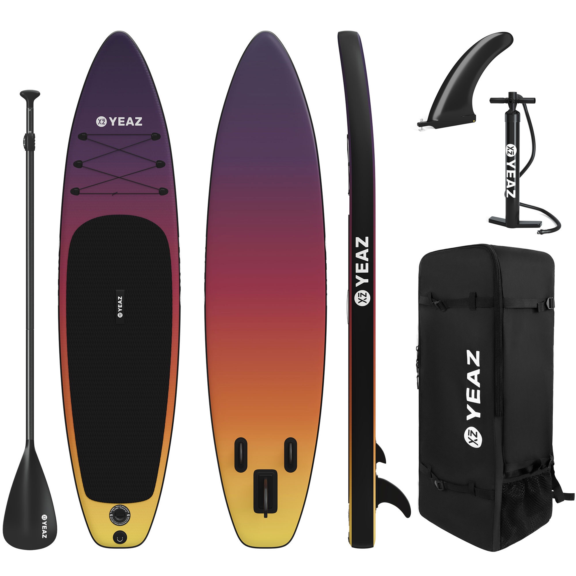 Yeaz Inflatable Sup-Board "Sup Board Und Kit Sunset Beach - Exotrace - Set"