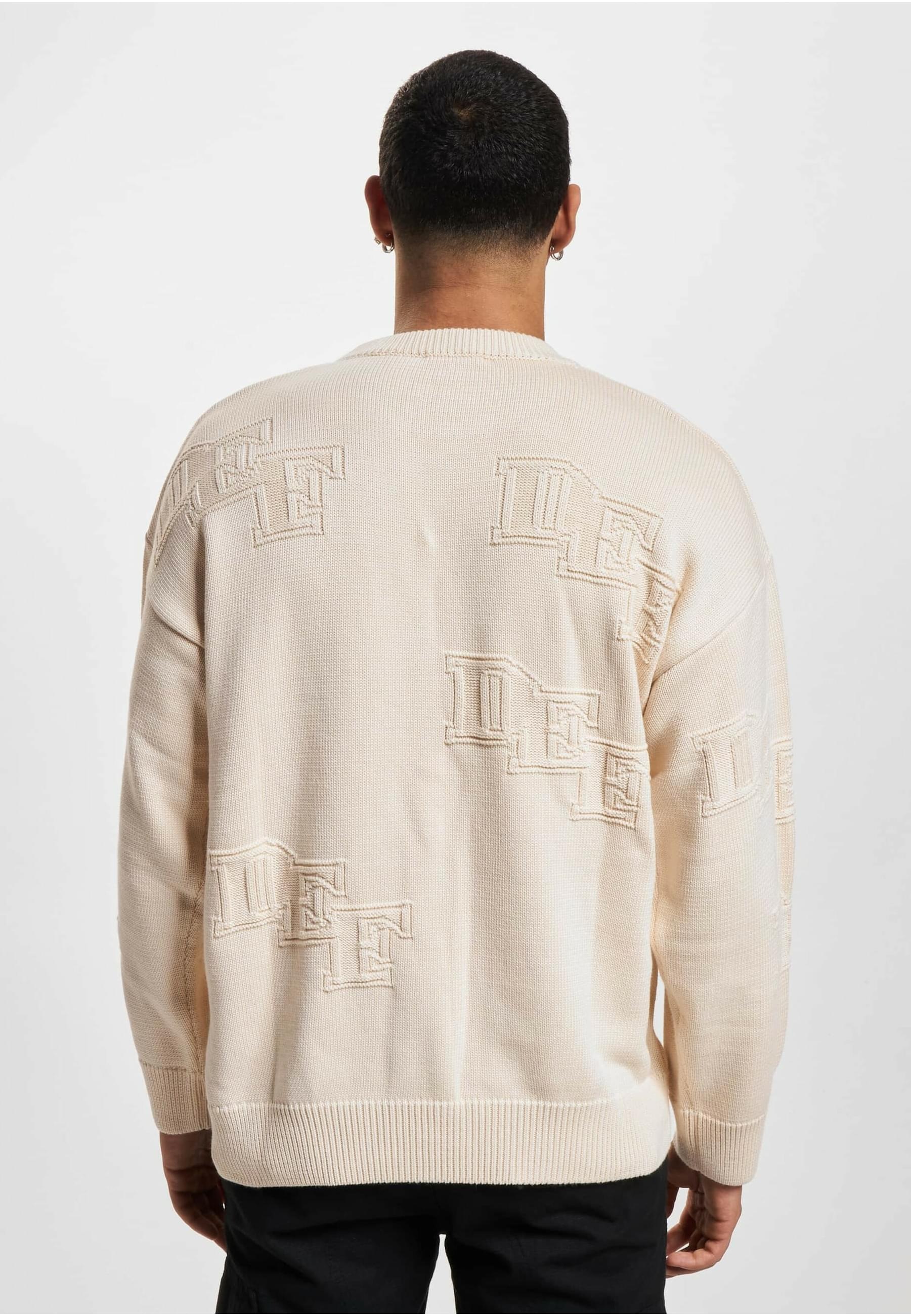 DEF Rundhalspullover »DEF Herren DEF Knit Crewneck«, (1 tlg.)