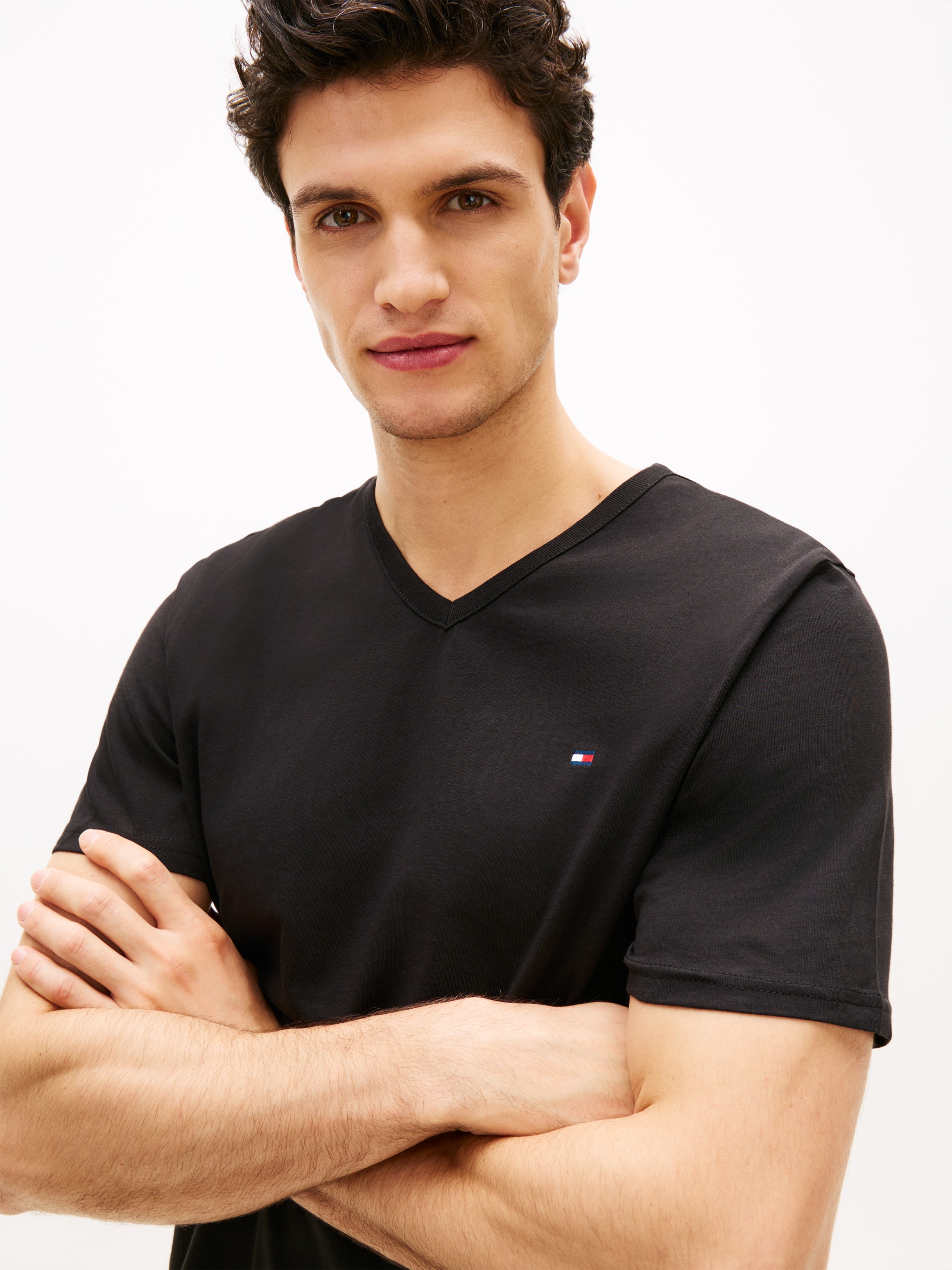 Tommy Hilfiger Underwear T-Shirt Regular fit mit V-Ausschnitt günstig online kaufen