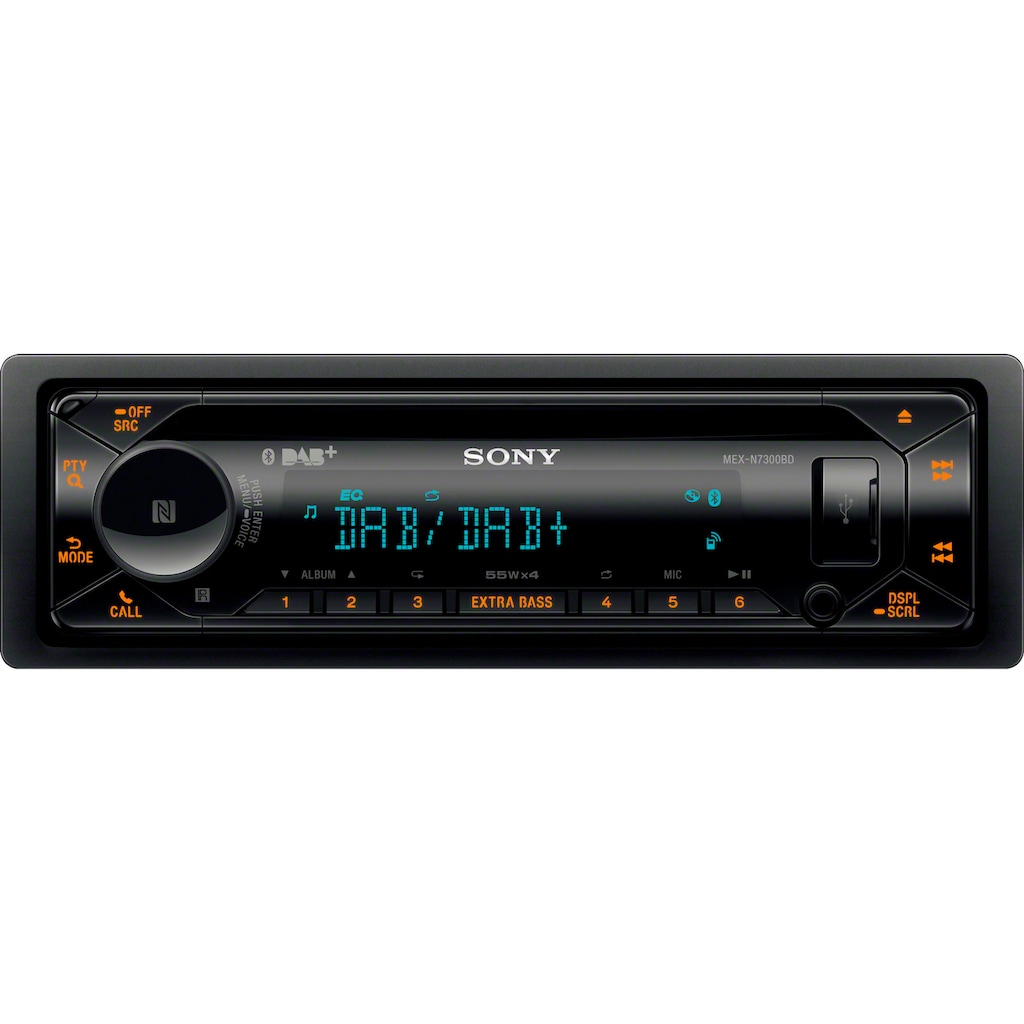 Sony Autoradio »MEXN7300KIT«, (Bluetooth Digitalradio (DAB+) 55 W)