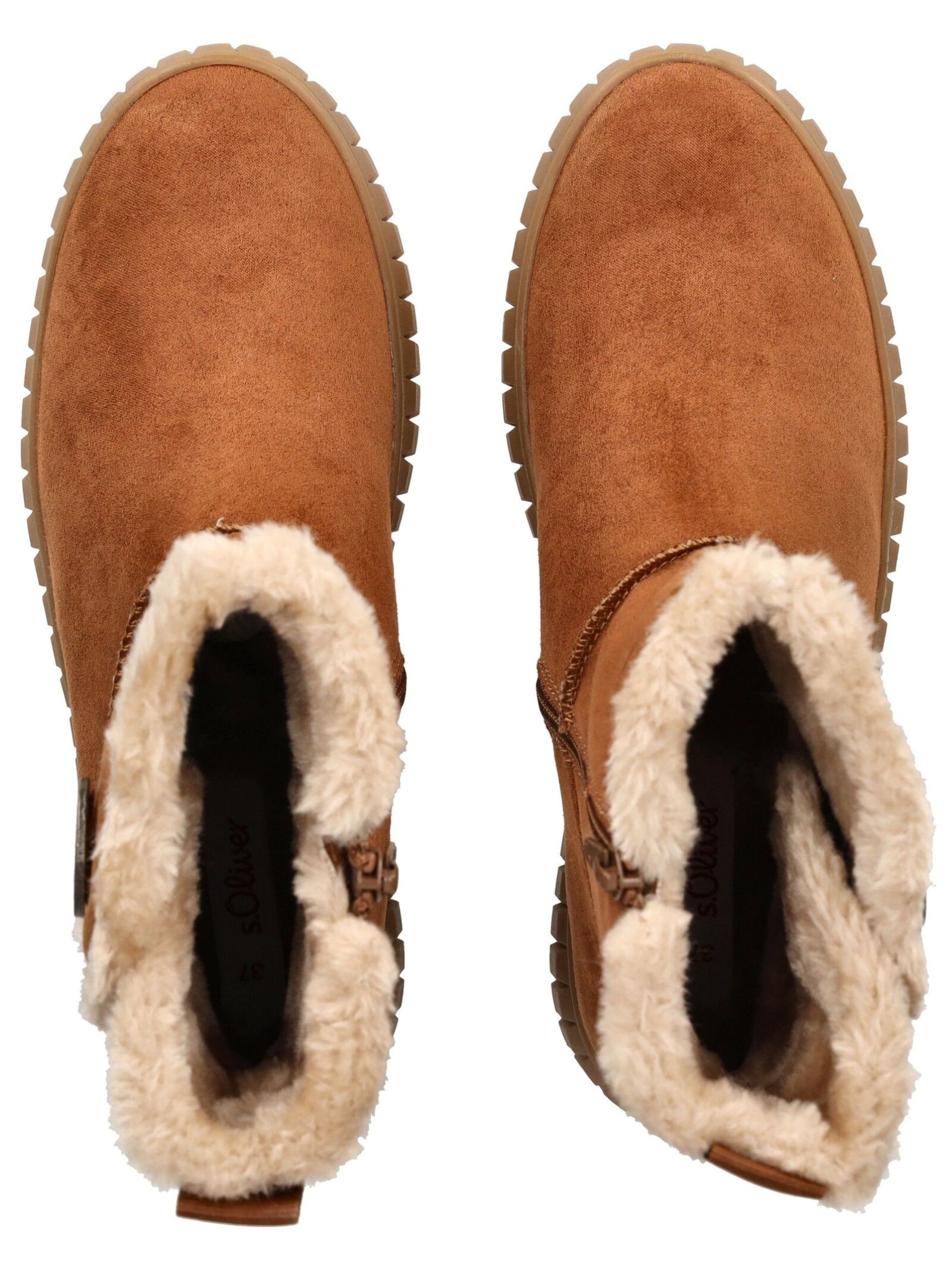 s.Oliver Stiefelette »s.Oliver Stiefelette Lederimitat/Textil«