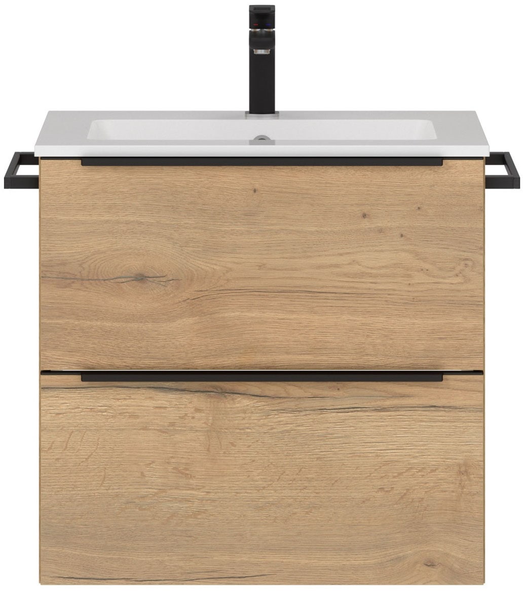 nobilia Waschtisch-Set "Levere" vormontiert, mit Soft-Close, 1 Stk. tlg. günstig online kaufen