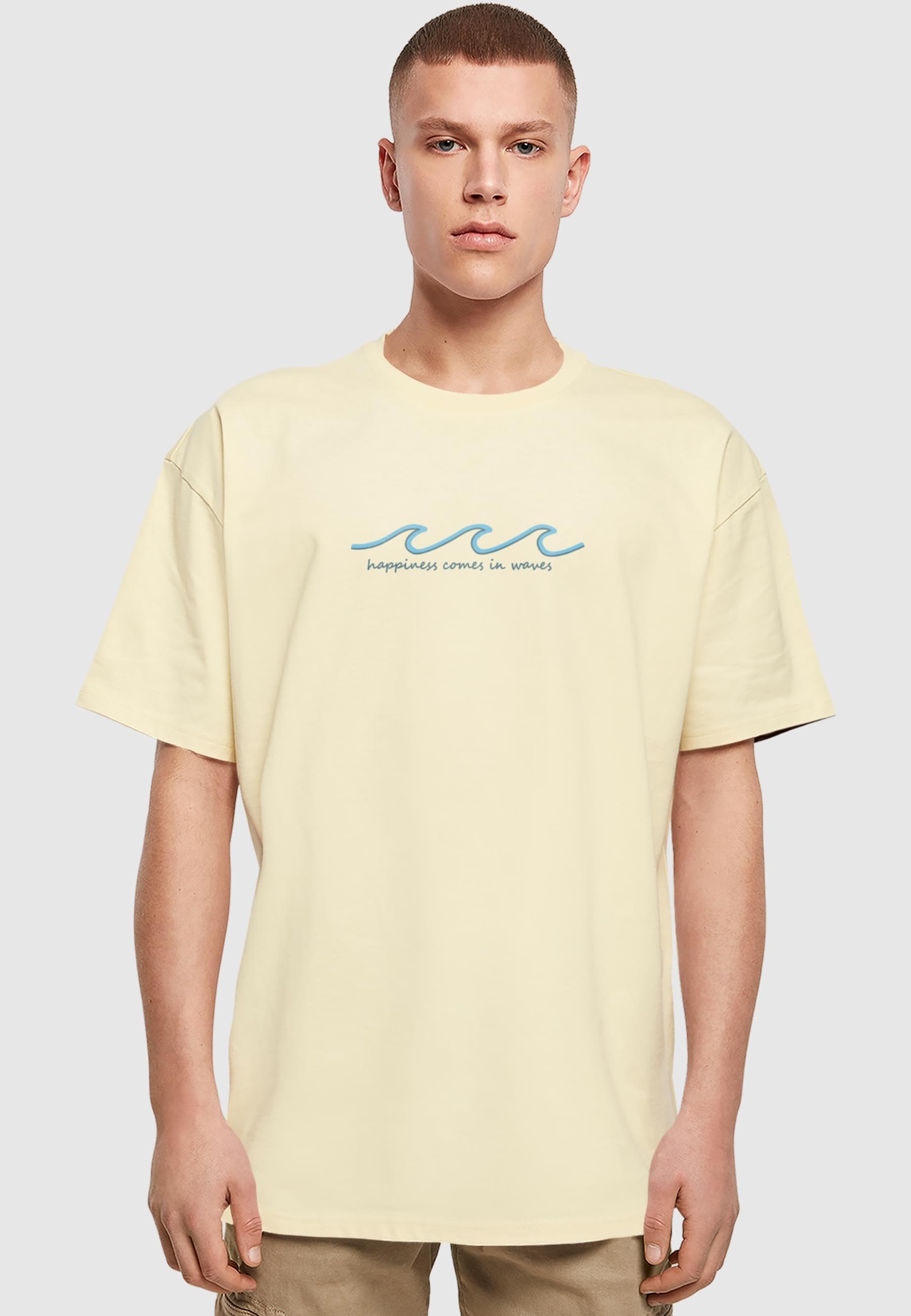 Merchcode T-Shirt »Merchcode Summer - Waves Heavy Oversize Tee«, (1 tlg.)