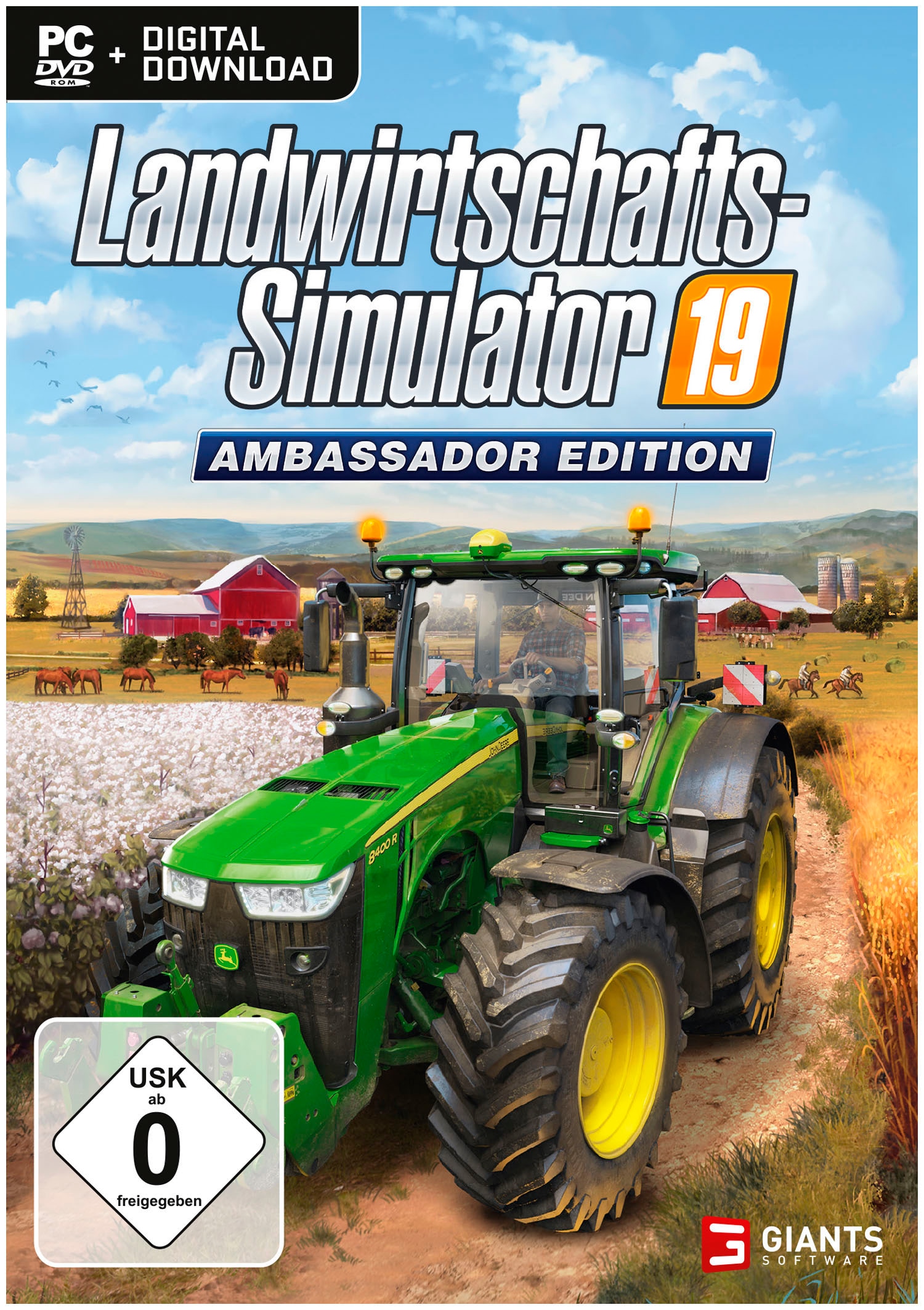 Astragon Spielesoftware »PC Landwirtschafts-Simulator 19 Ambassador Edition (Code in the Box!)«, PC