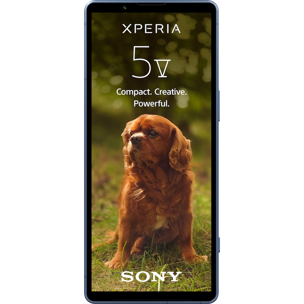 Sony Smartphone »XPERIA 5V«, blau, 15,49 cm/6,1 Zoll, 128 GB Speicherplatz, 12 MP Kamera