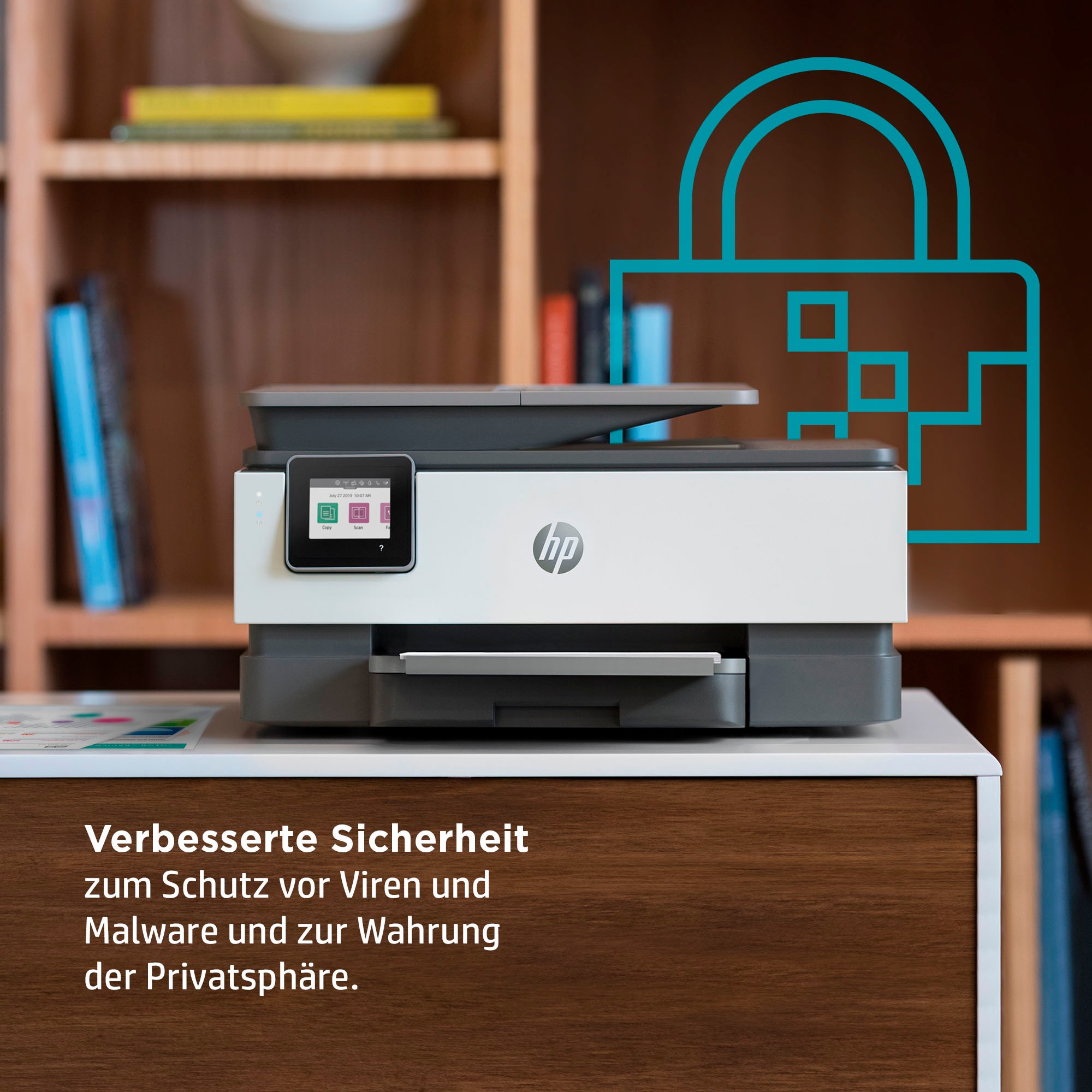 HP+ BAUR Instant HP kompatibel All-in-One A4 8022e Multifunktionsdrucker »OfficeJet color«, | Ink Pro