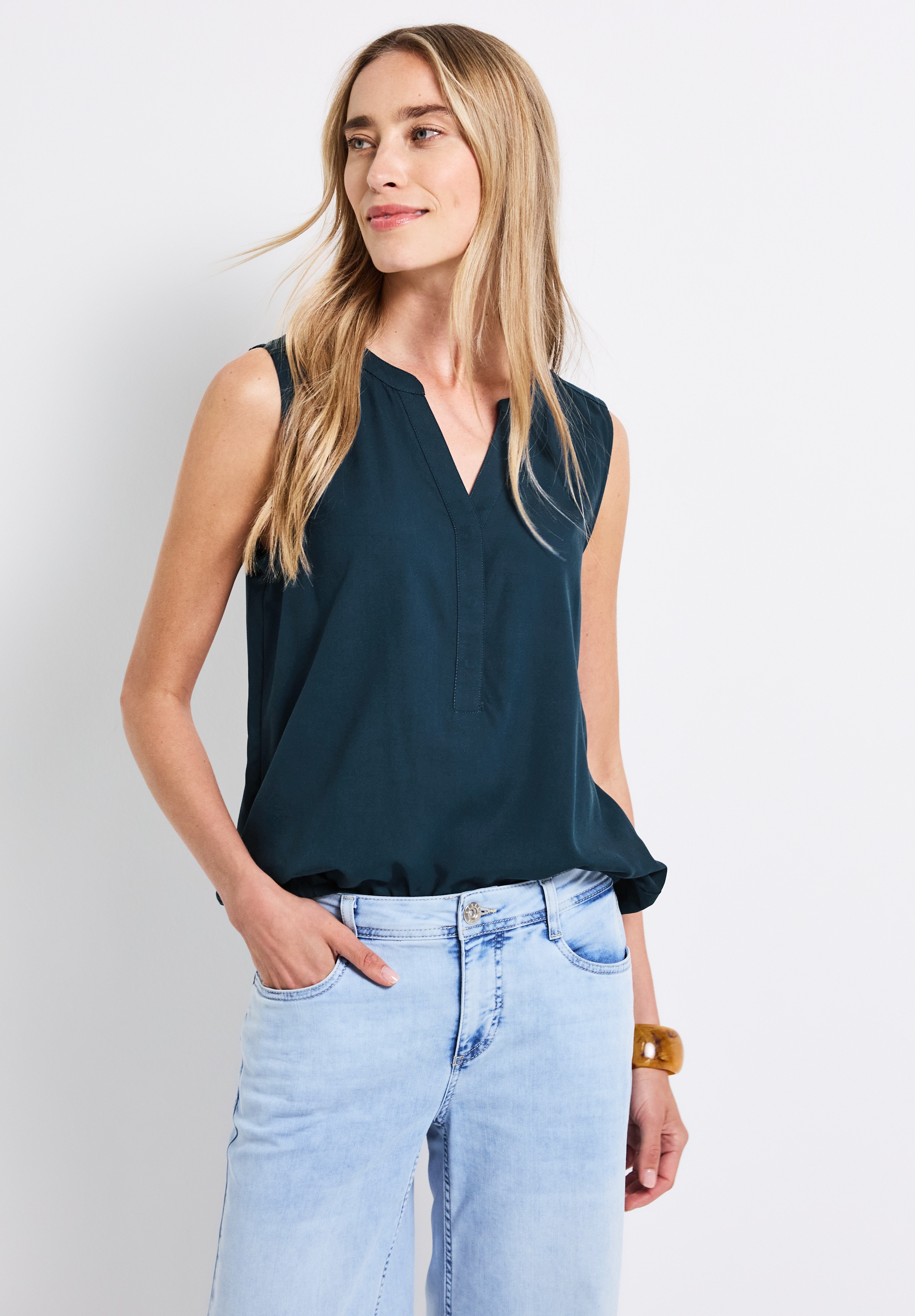 STREET ONE Blusentop 2in1 Optik günstig online kaufen