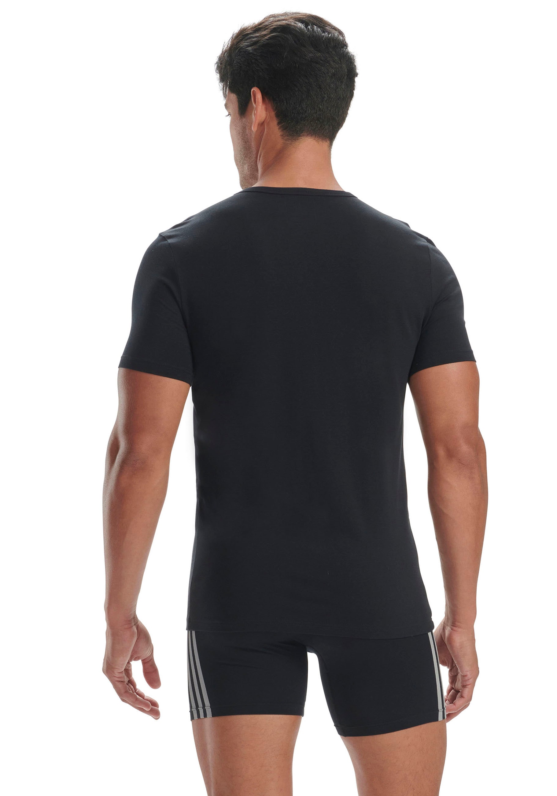 adidas Sportswear T-Shirt »"Active Flex Cotton"«, mit V-Ausschnitt, legere Passform