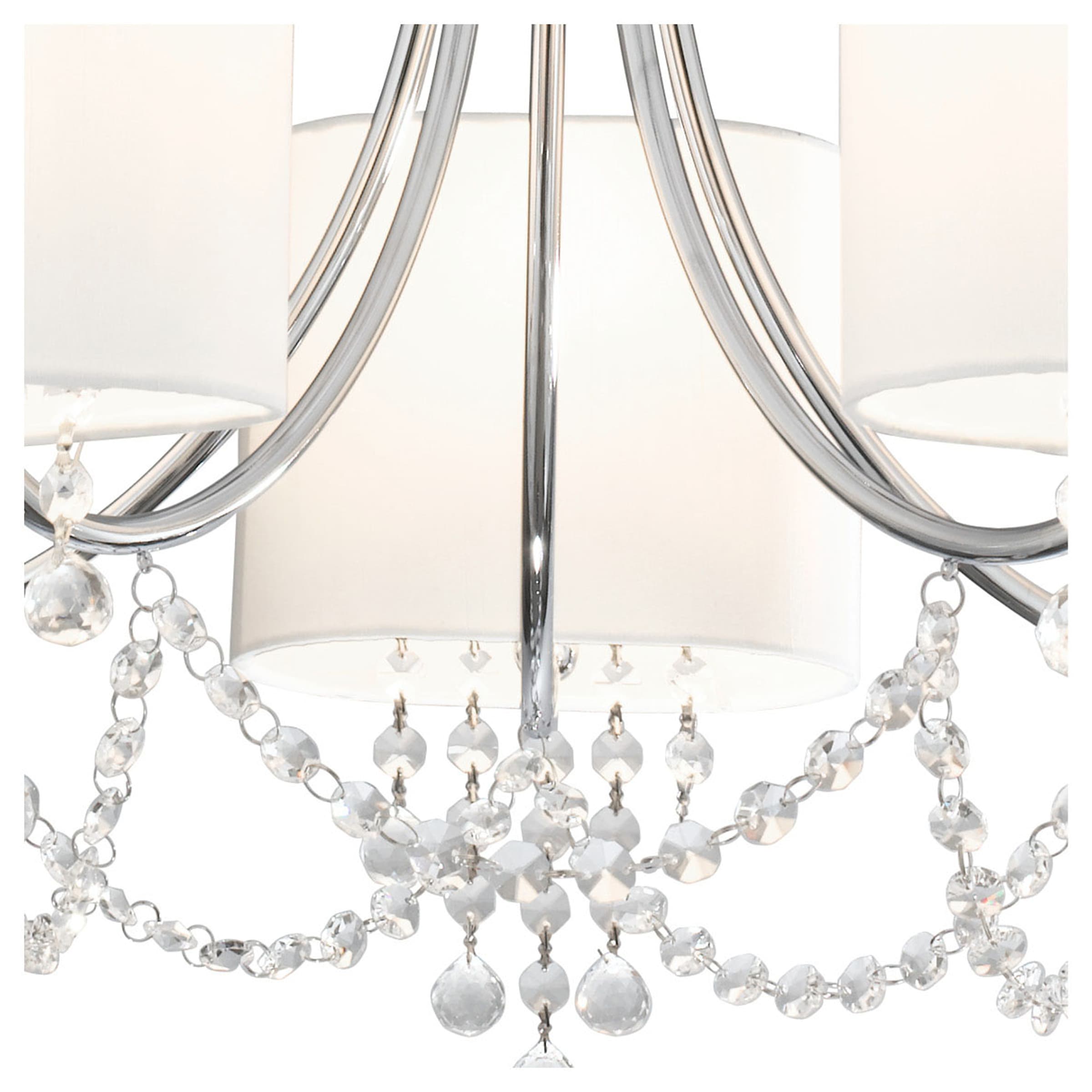 Searchlight Kronleuchter »Hängeleuchte Nina, 5-flammig«, 5 flammig, Leuchtmittel E14 | ohne Leuchtmittel, Elegante Optik