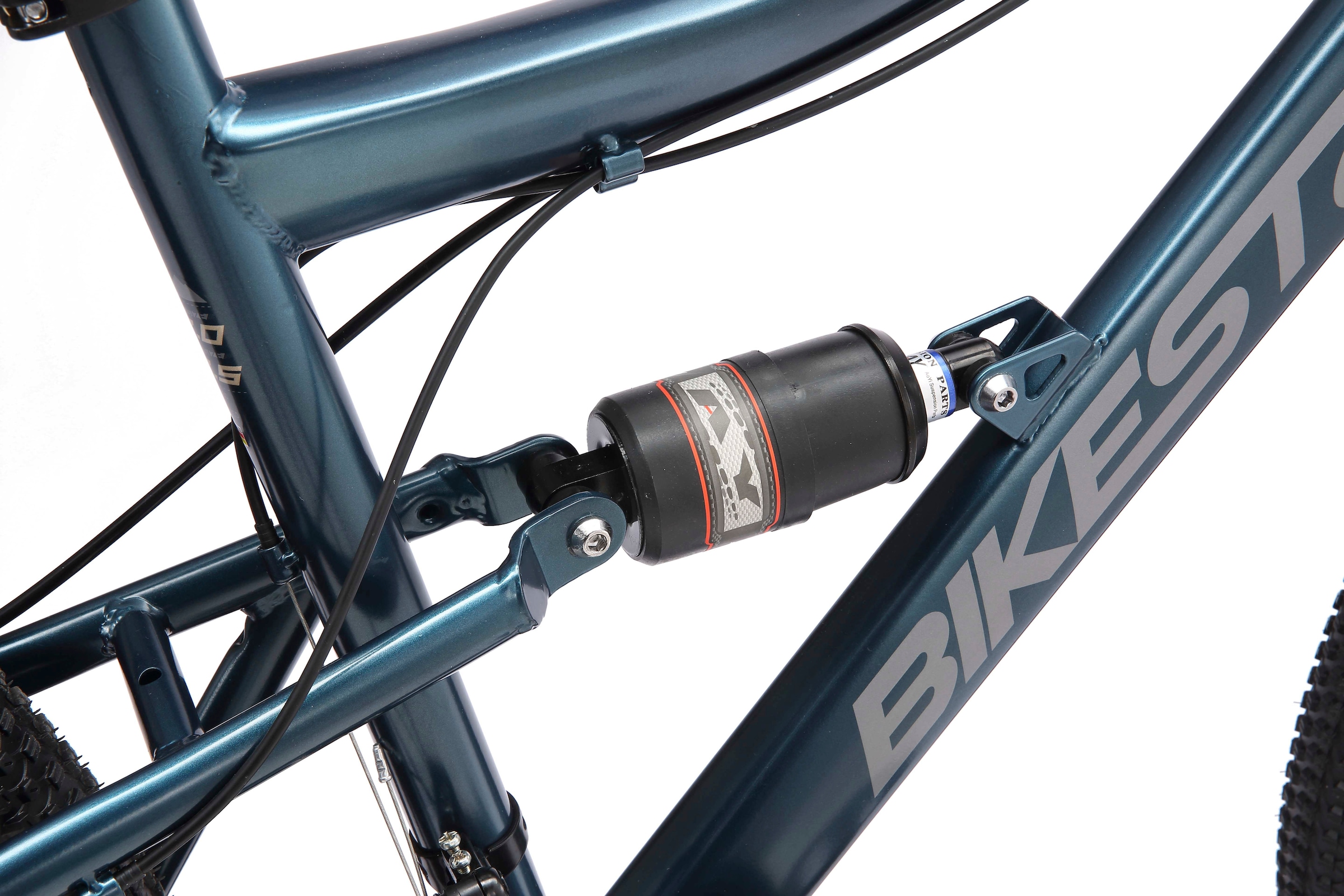 Bikestar Mountainbike, 21 Gang, Shimano, RD-TY300 Schaltwerk, Kettenschaltung, für Damen und Herren, Kettenschaltung