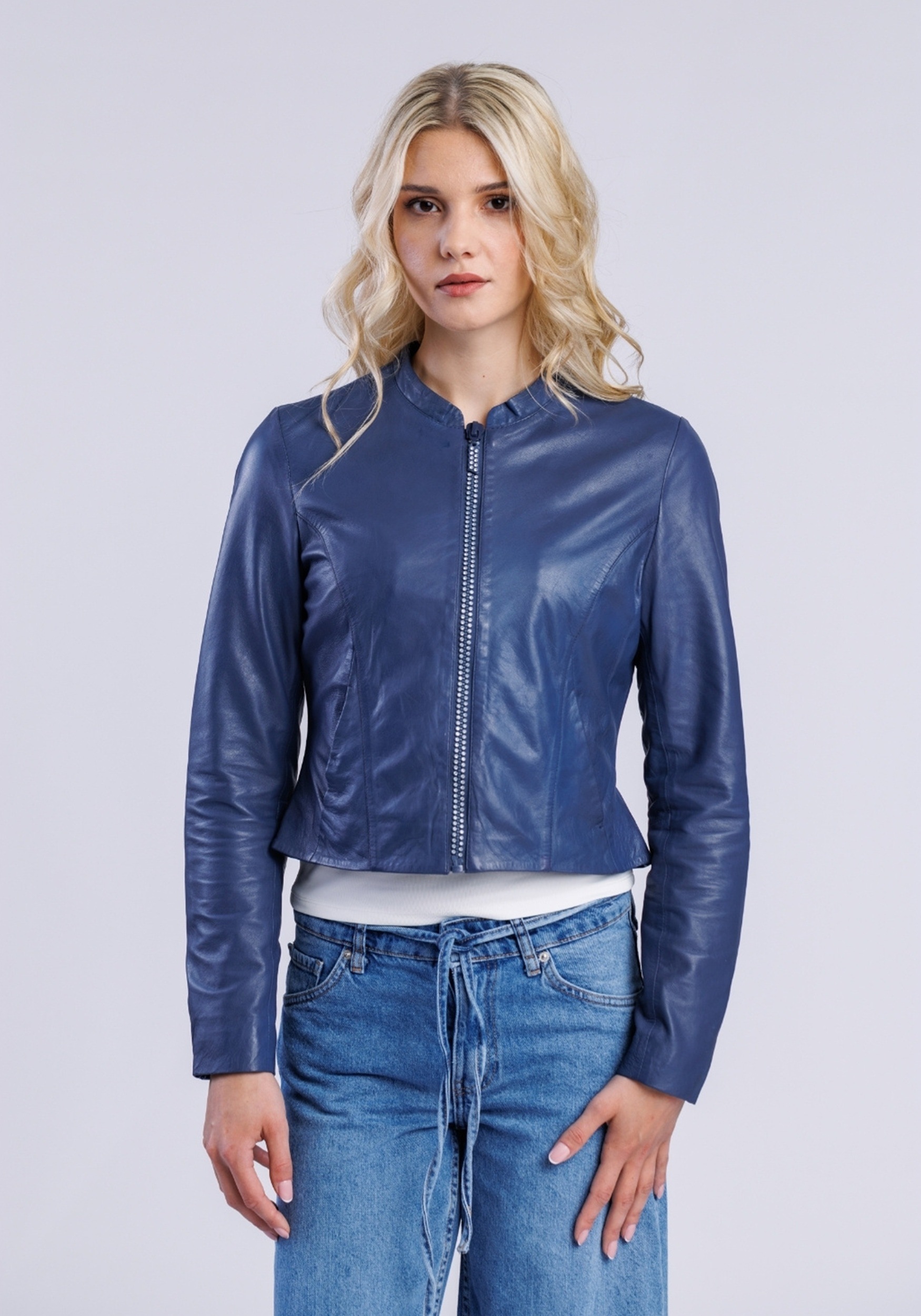 Freaky Nation Lederjacke »Lederjacke-FN«