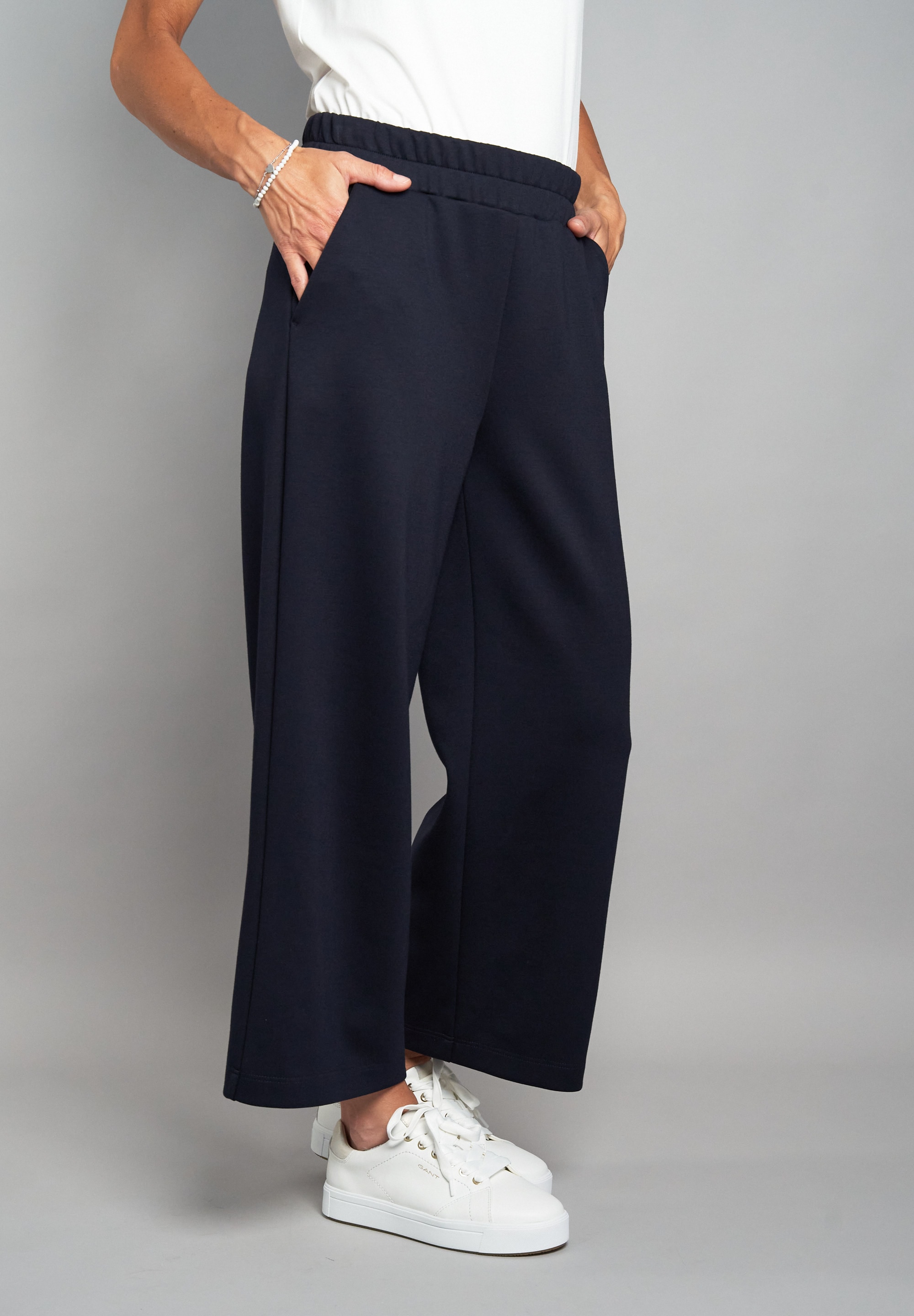 Seidel Moden 7/8-Hose, mit weitem Bein und Gummizug - MADE IN GERMANY günstig online kaufen