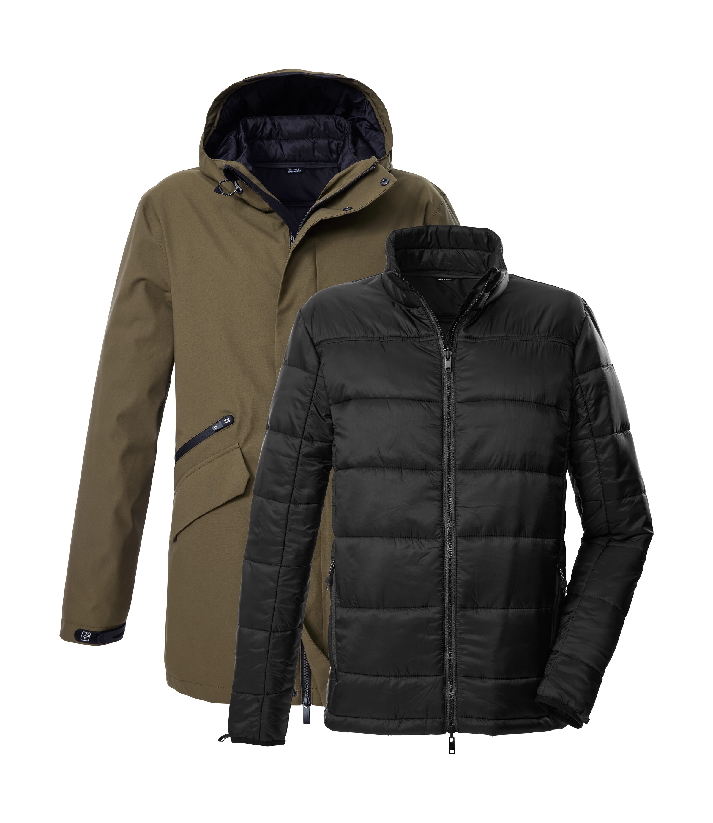 Killtec 3-in-1-Funktionsjacke "KOW 94 MN PRK" 3 in 1 Parka: wasserdicht, at günstig online kaufen