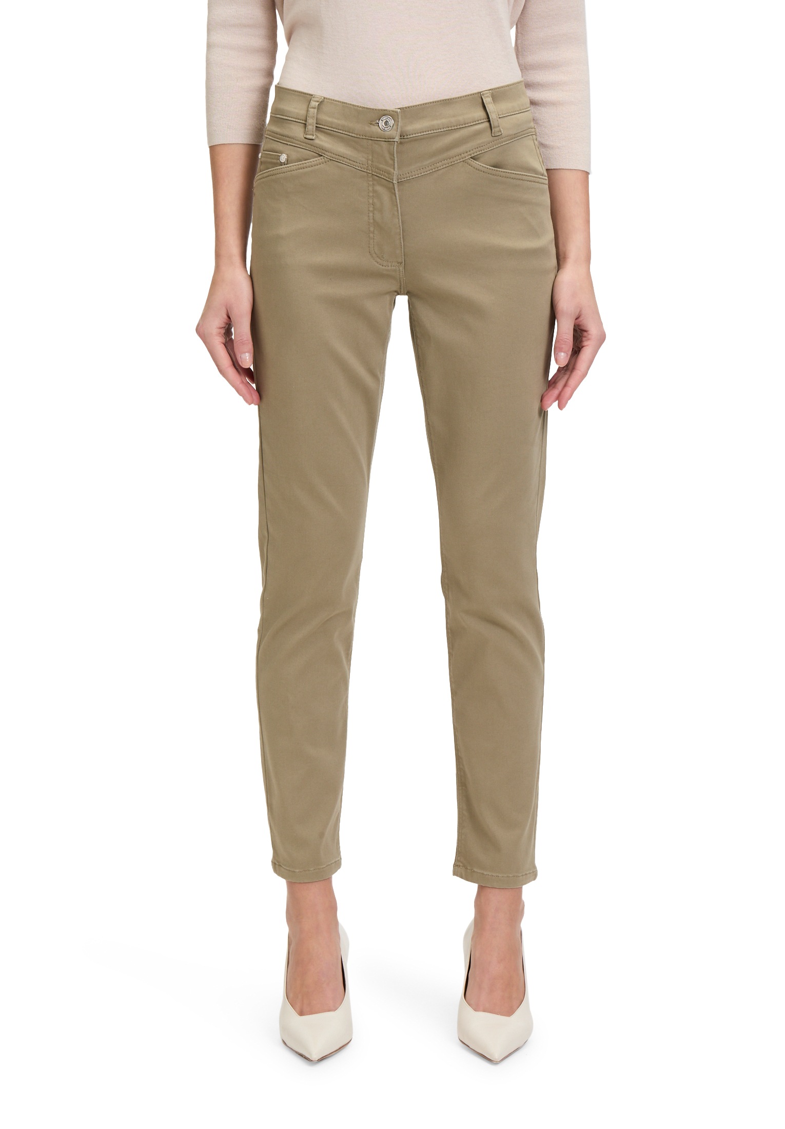 Betty Barclay Stoffhose "Betty Barclay Casual-Hose Slim Fit", Passenabtrenn günstig online kaufen
