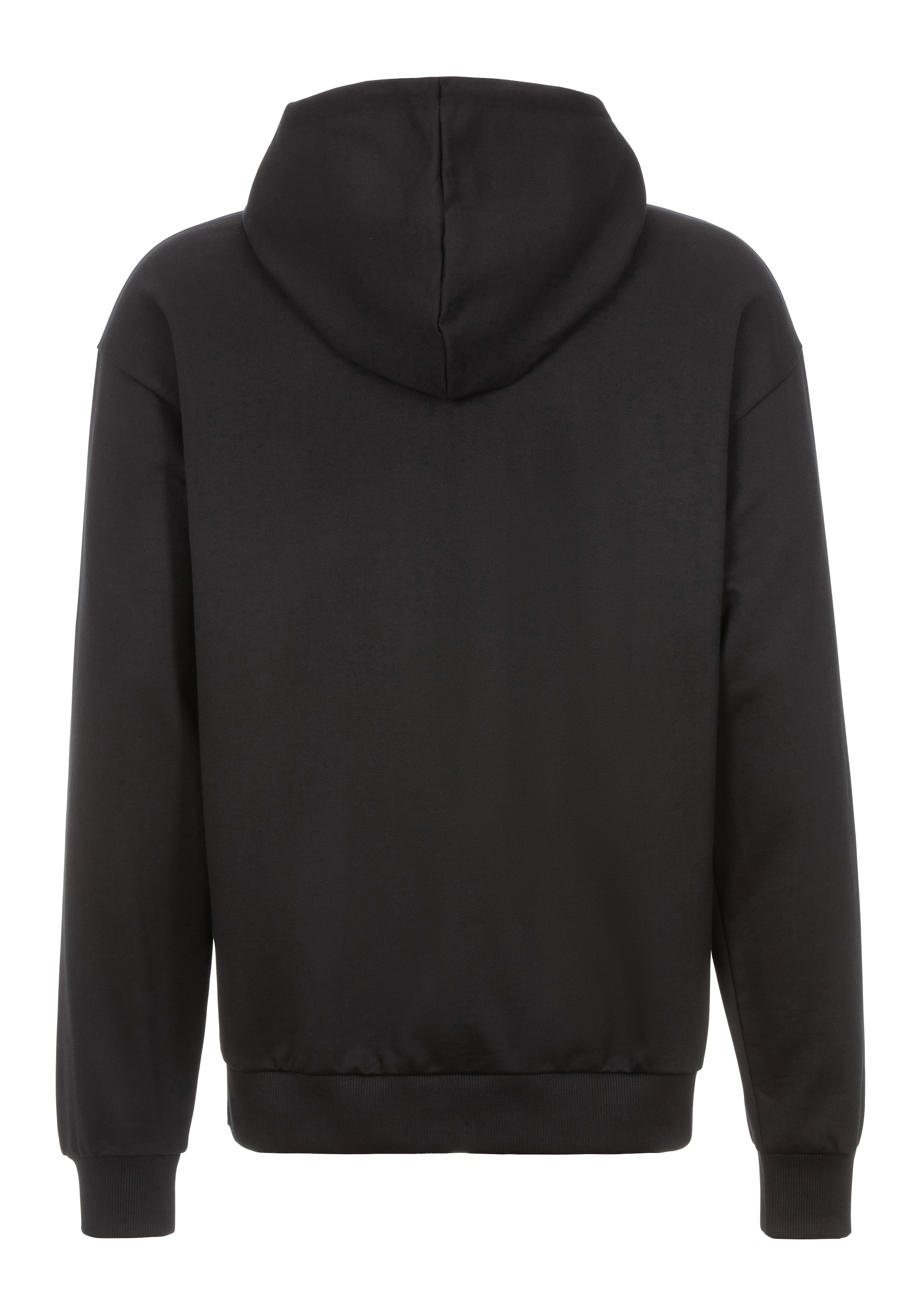 HUGO Blue Kapuzensweatjacke »Nadarasi«, mit Logo-Badge