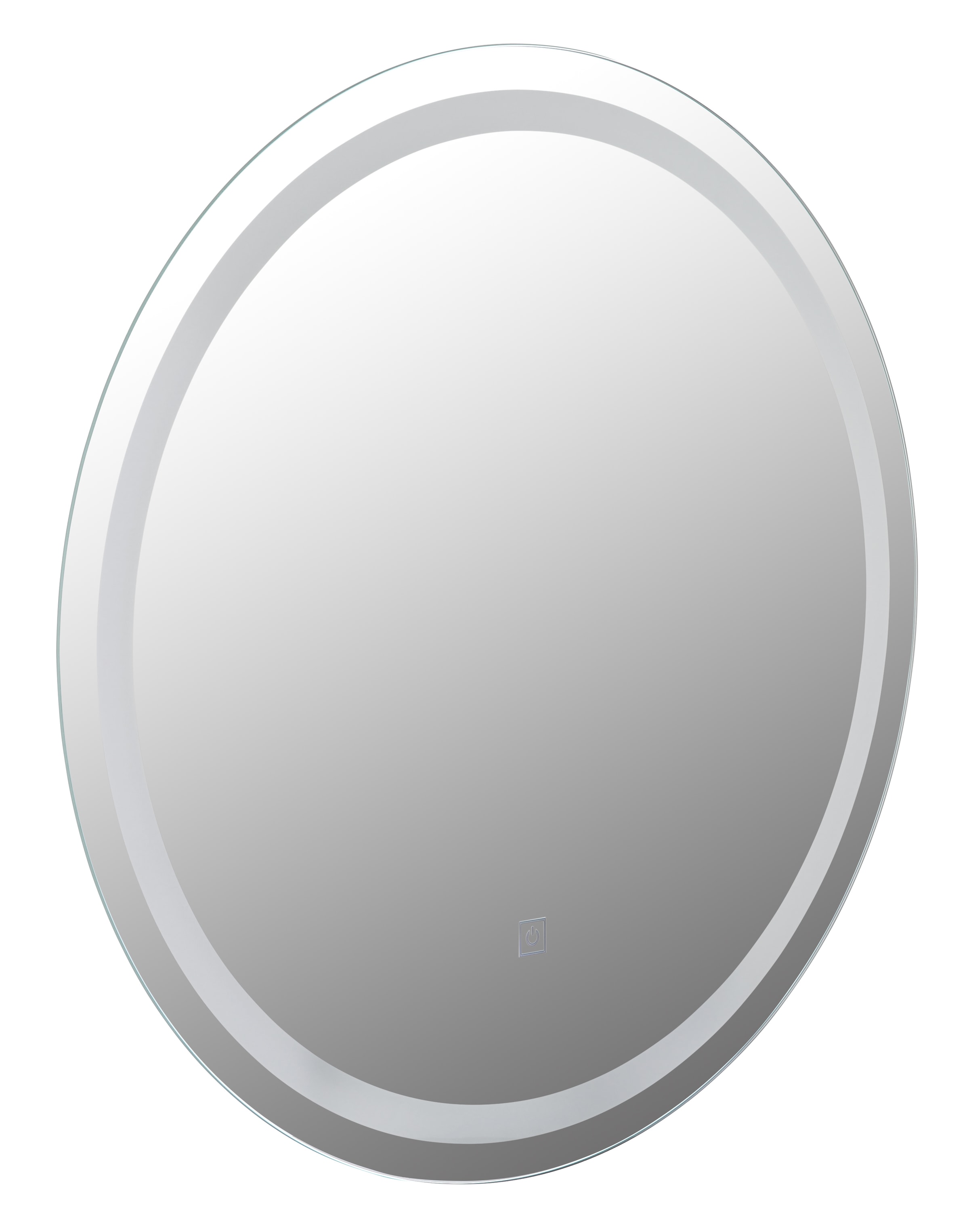 GLOBO LIGHTING LED Spiegelleuchte »RIVAS«, Leuchtmittel LED-Modul | LED fest integriert, Spiegel/Touch Ein/Aus/Memoryfunktion/ ø: 550mm
