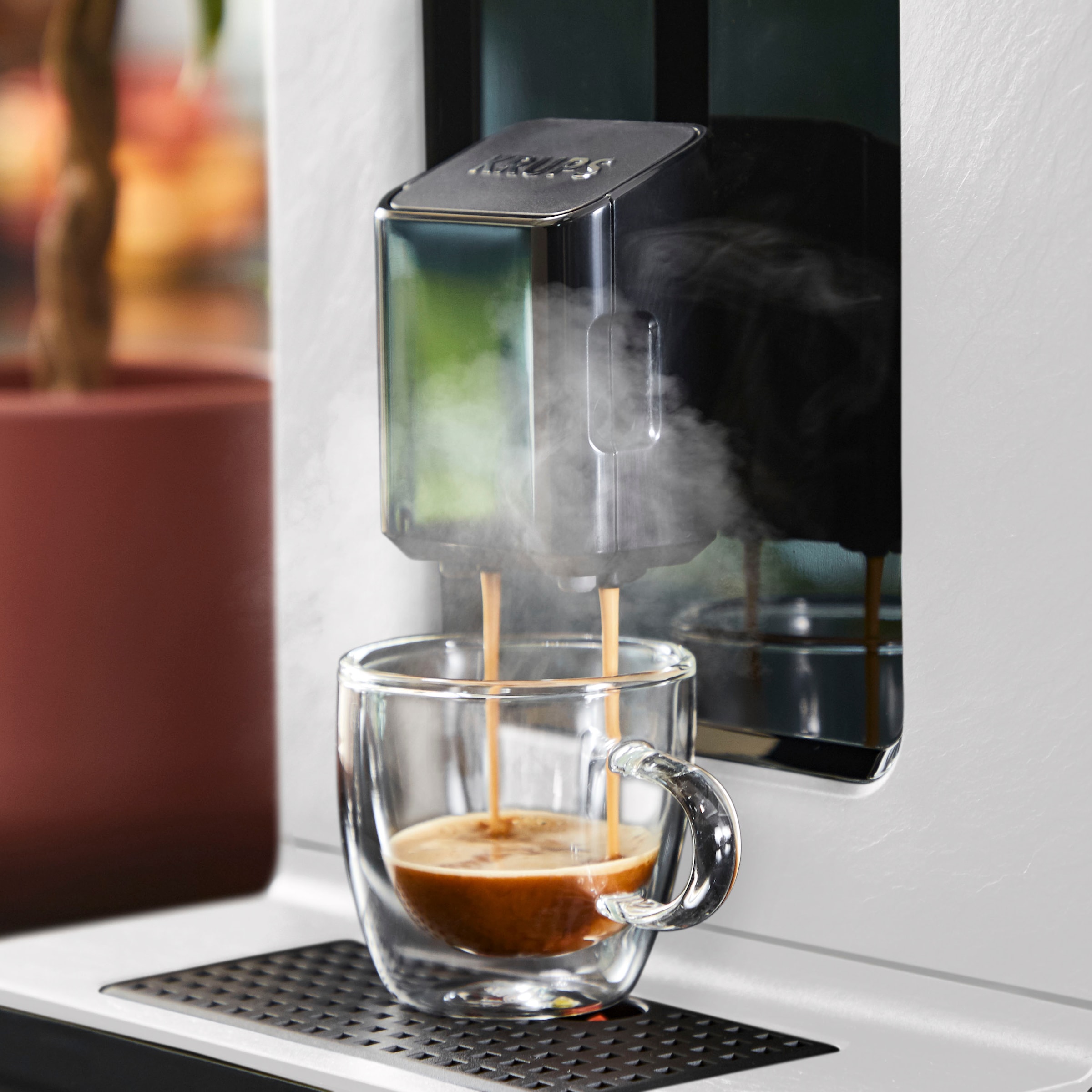 Krups Kaffeevollautomat »EA897A Evidence ECOdesign«, ökologisch, | BAUR Touch-Steuerung