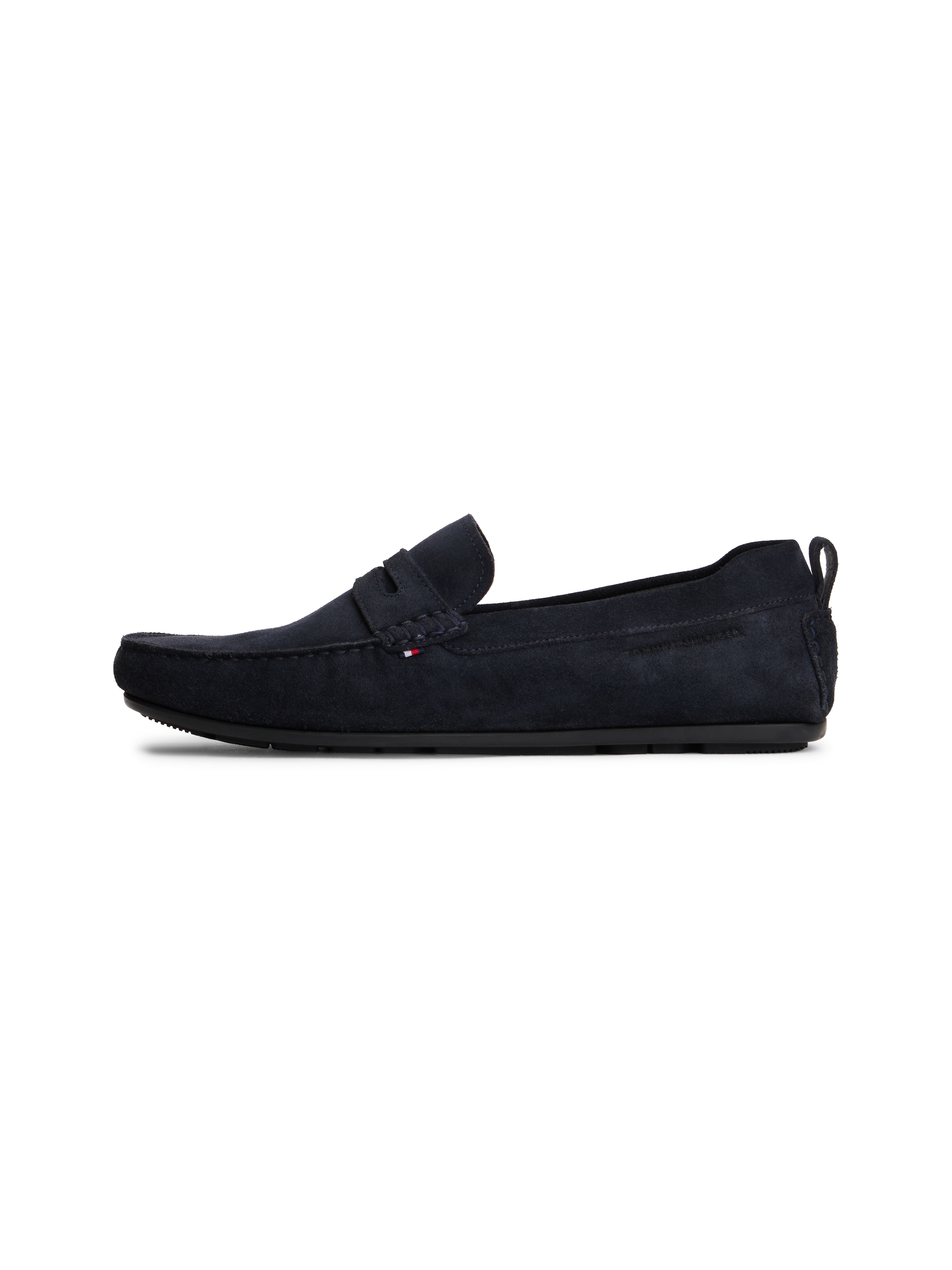 Tommy Hilfiger Slipper »CORE HILFIEGR SUEDE DRIVER«  Flats, Schlupfschuh in Mokassin-Optik
