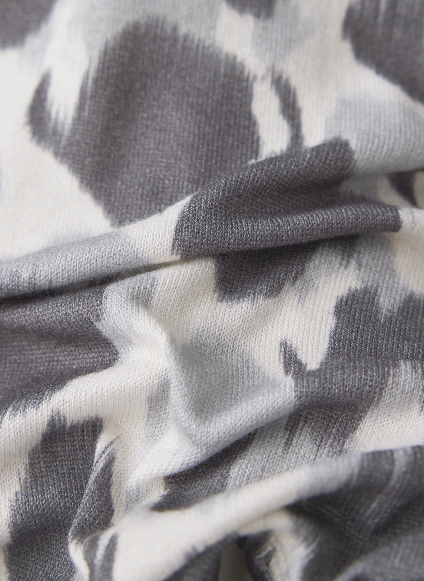 LeComte Print-Shirt »LeComte Langarmshirt mit Animalprint und Bindeband«