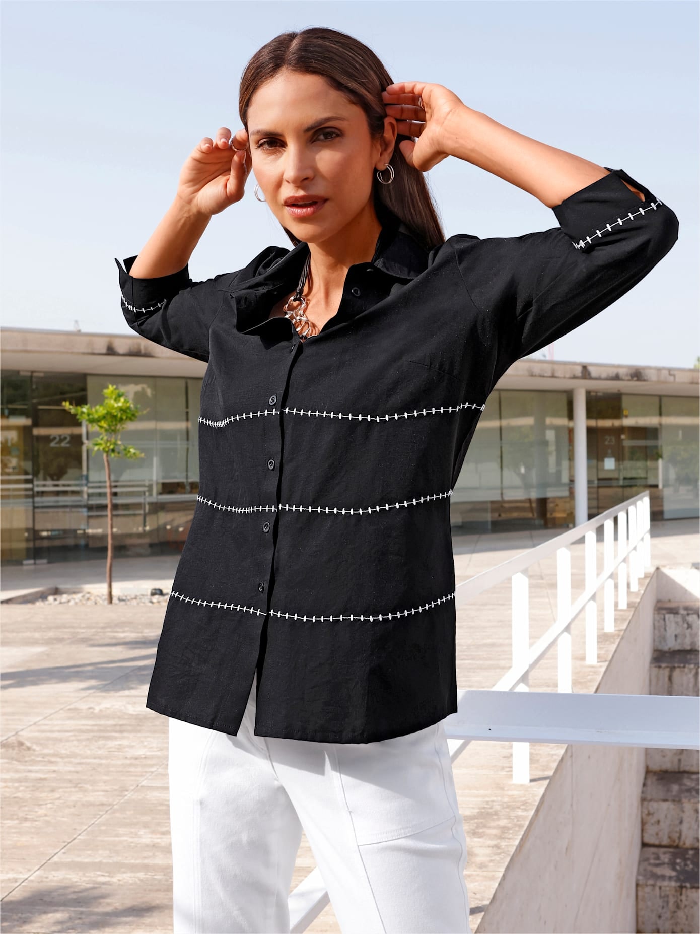 Inspirationen Hemdbluse günstig online kaufen