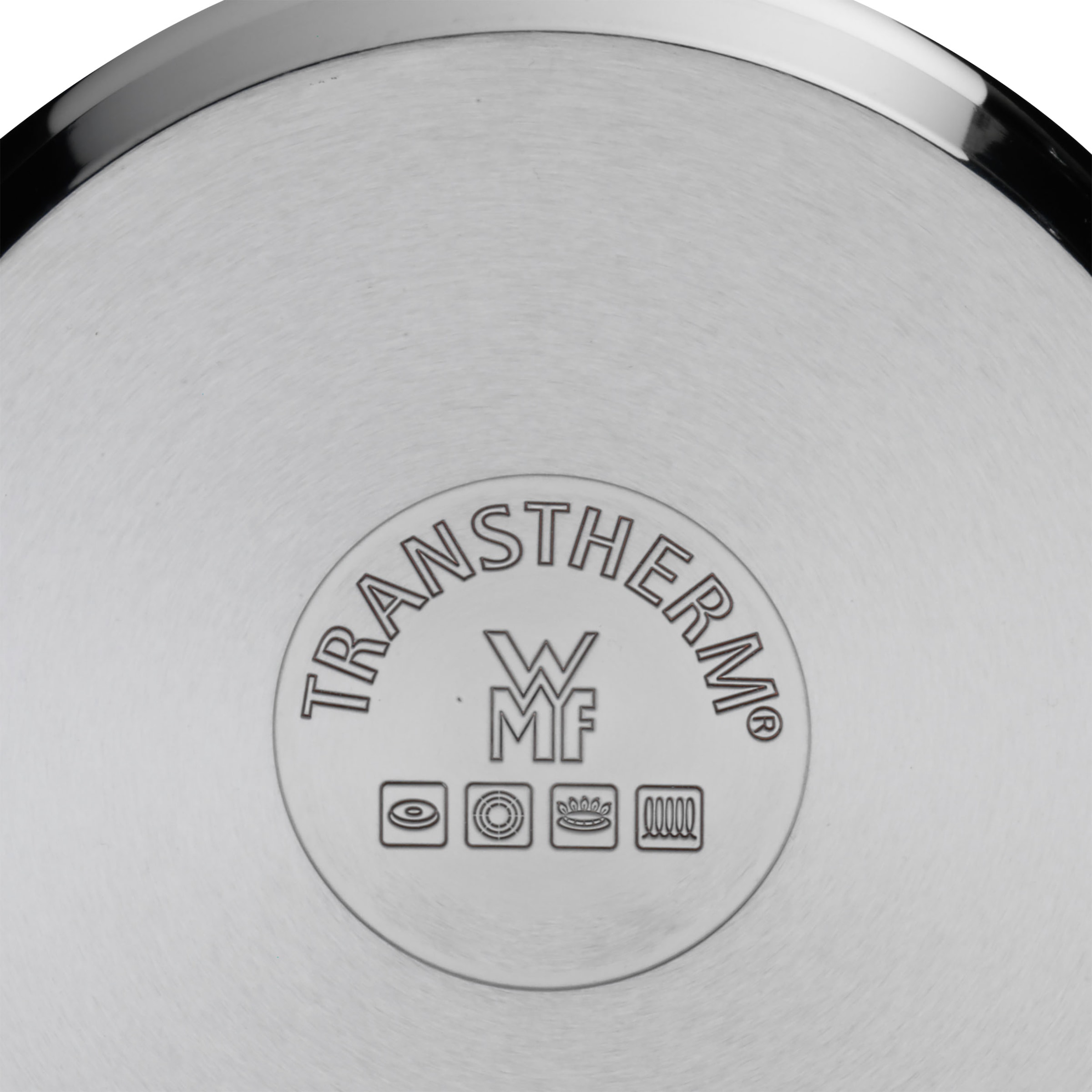 WMF Keptuvė »Durado Edelstahlpfanne 28 cm Induktion« Cromargan® Nerūdijančio plieno  Rostfrei 18/10 (1 tlg.) Antihaftbeschichtetfür alle Herdarten tinka energiesparend