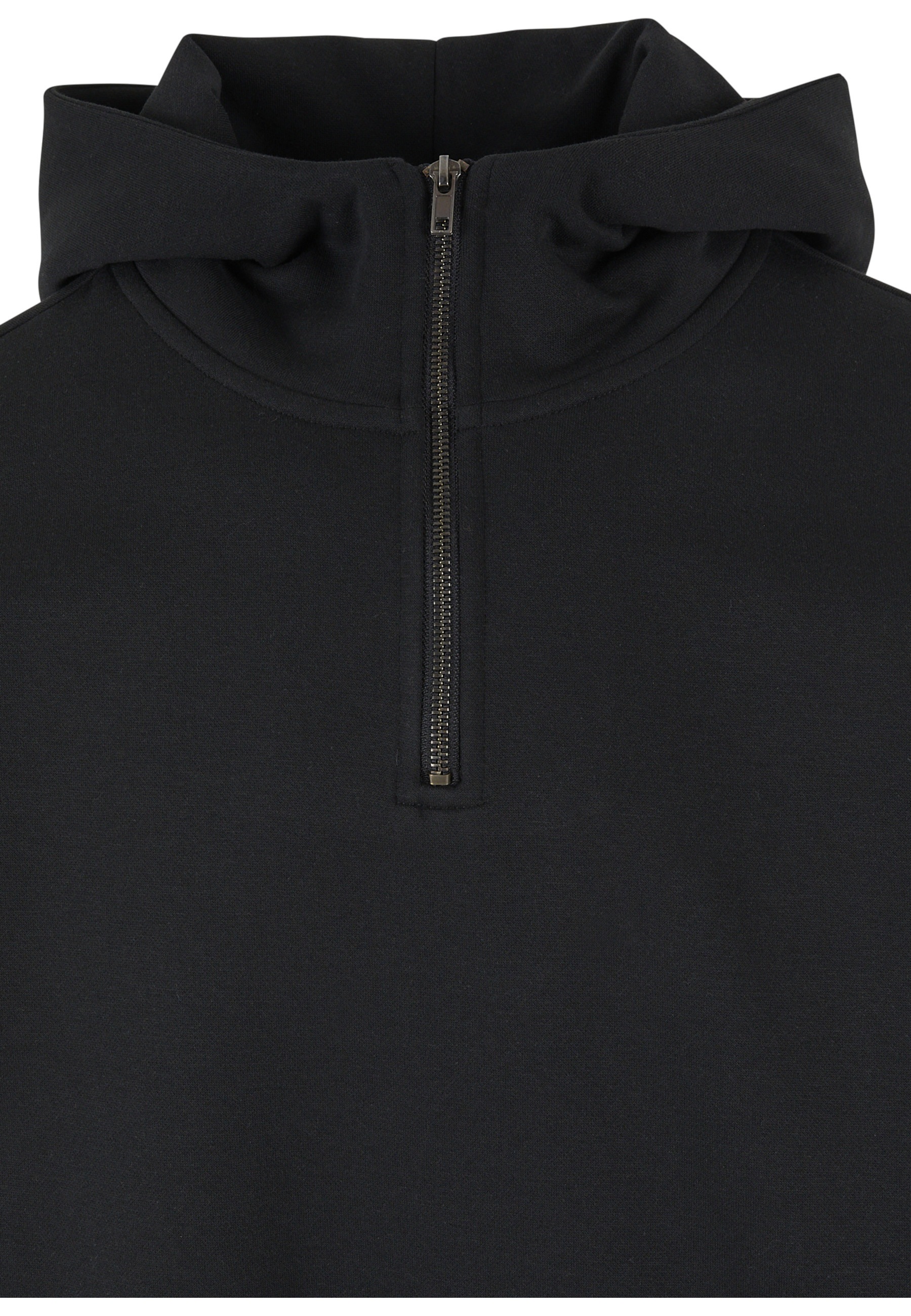 URBAN CLASSICS Sweater »Urban Classics Herren Zipped High Neck Hoody«, 1 Stk.
