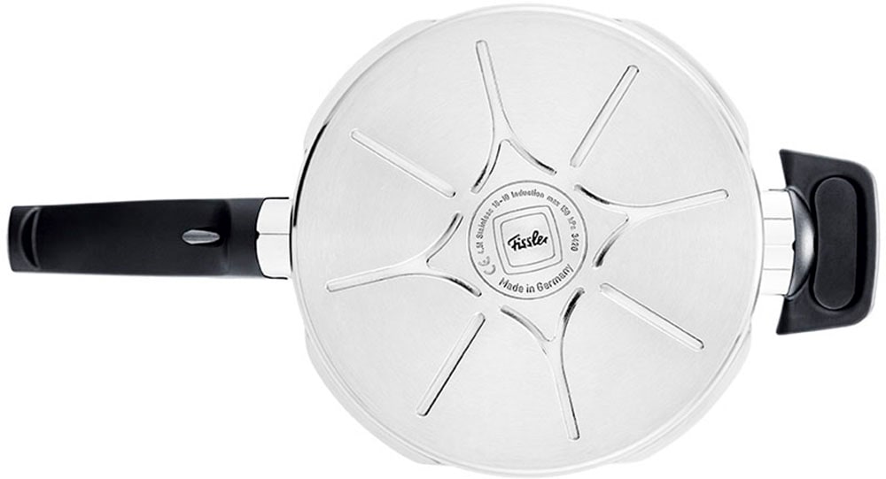 Fissler Schnellkochtopf »Vitavit® Premium«, Edelstahl 18/10, (Set, 2 tlg., Schnellkochtopf 8,0 l + Schnellbratpfanne 4,0 l + Zusatzdeckel), Premium Qualität – Made in Germany